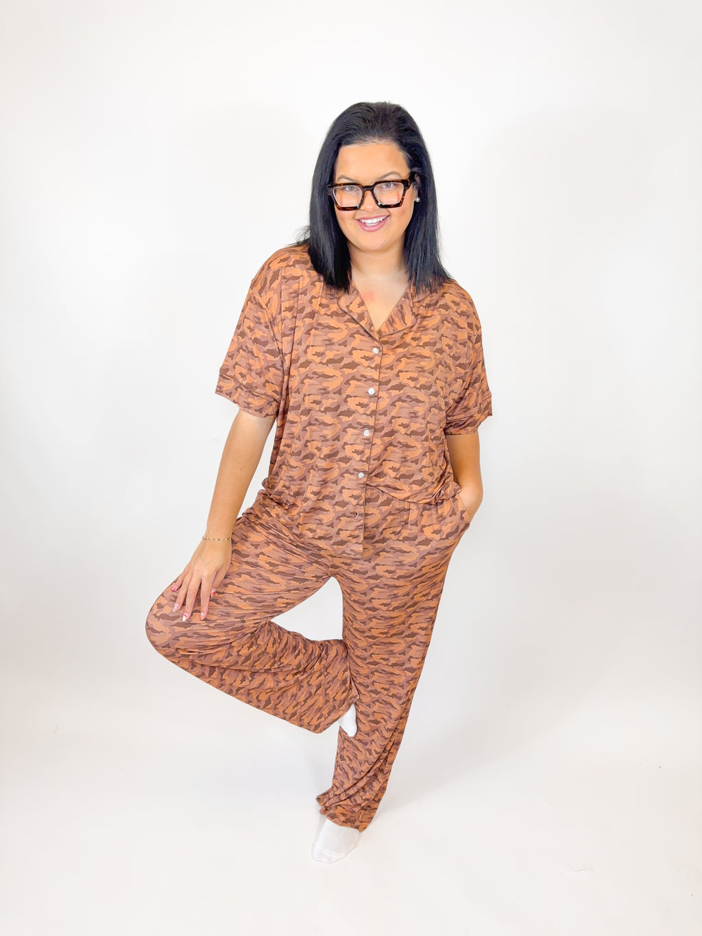 Desert Camo Womens Pant Set