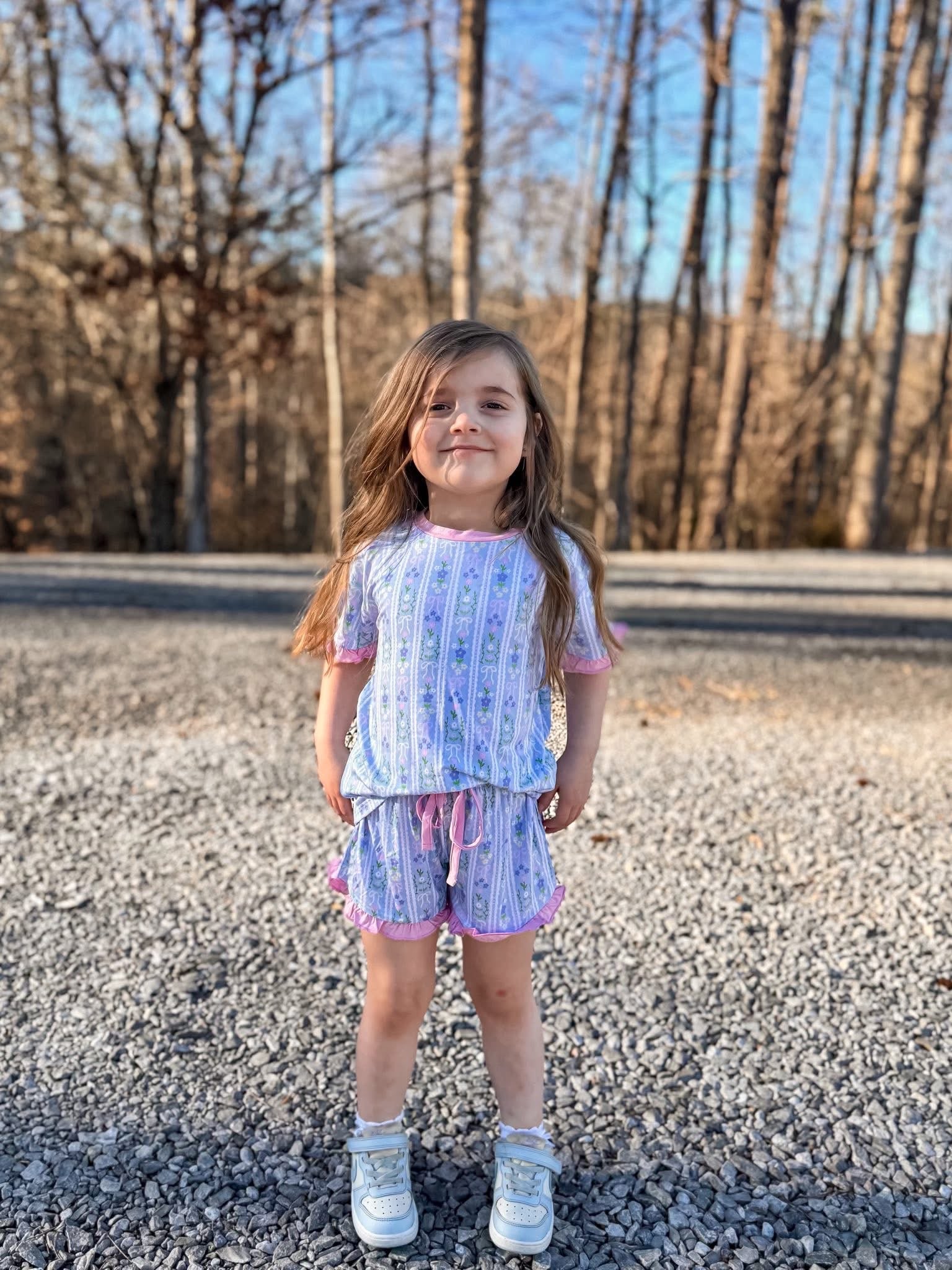 Eloise Kids Ruffle Short Set