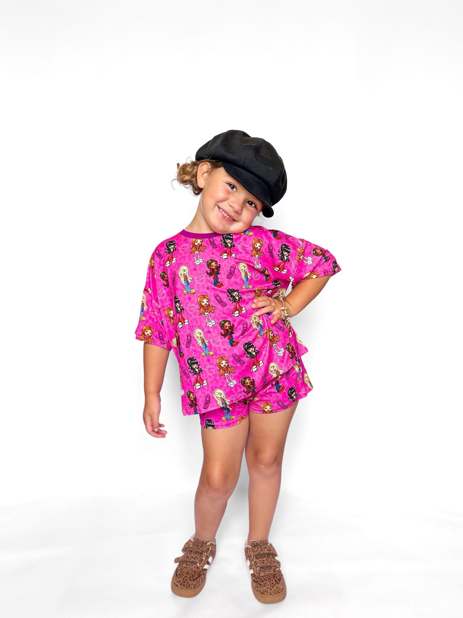 Passion for Fashion Kids Oversized Short Set