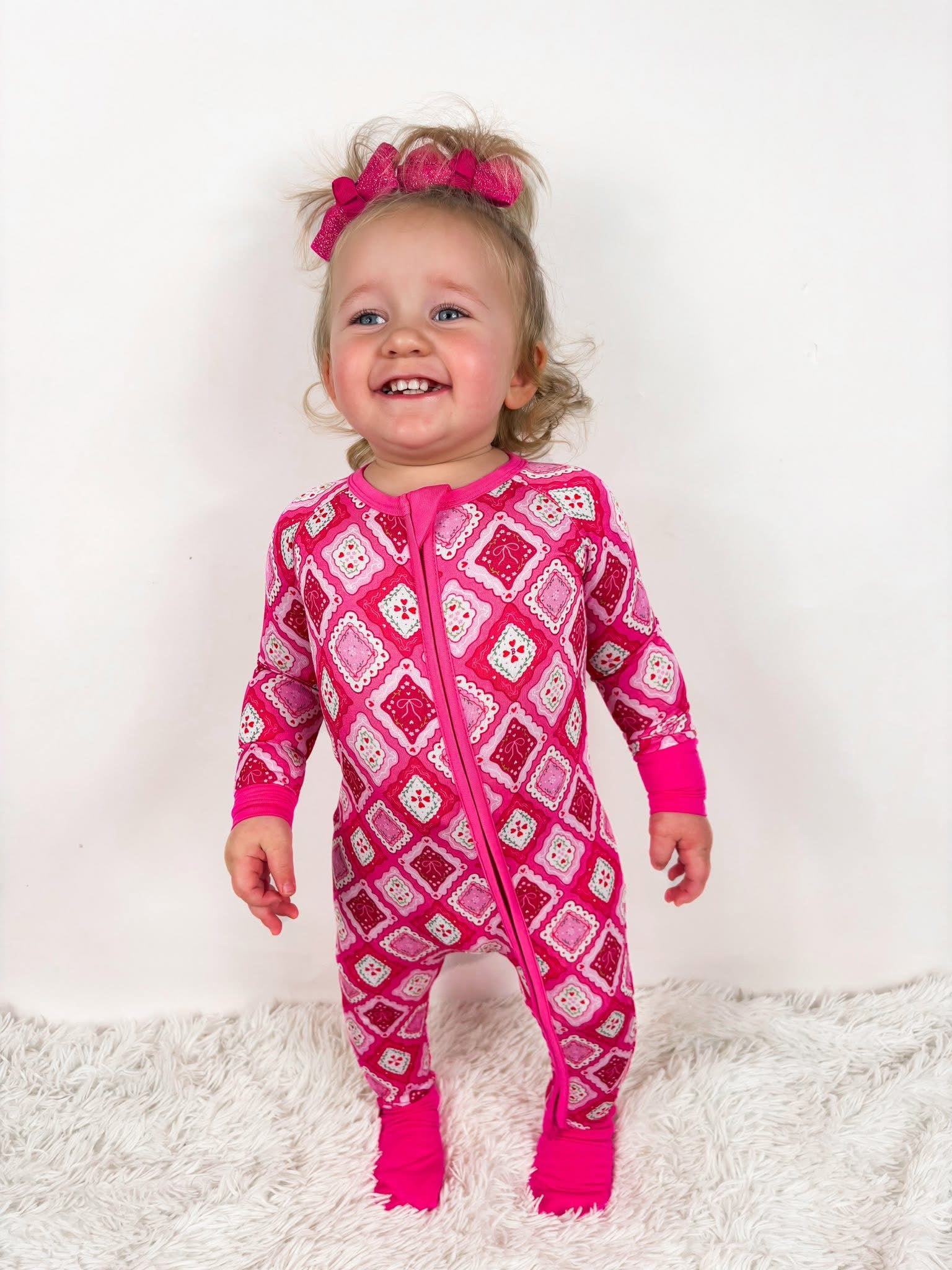 Bandana Bliss Double Zippy Romper