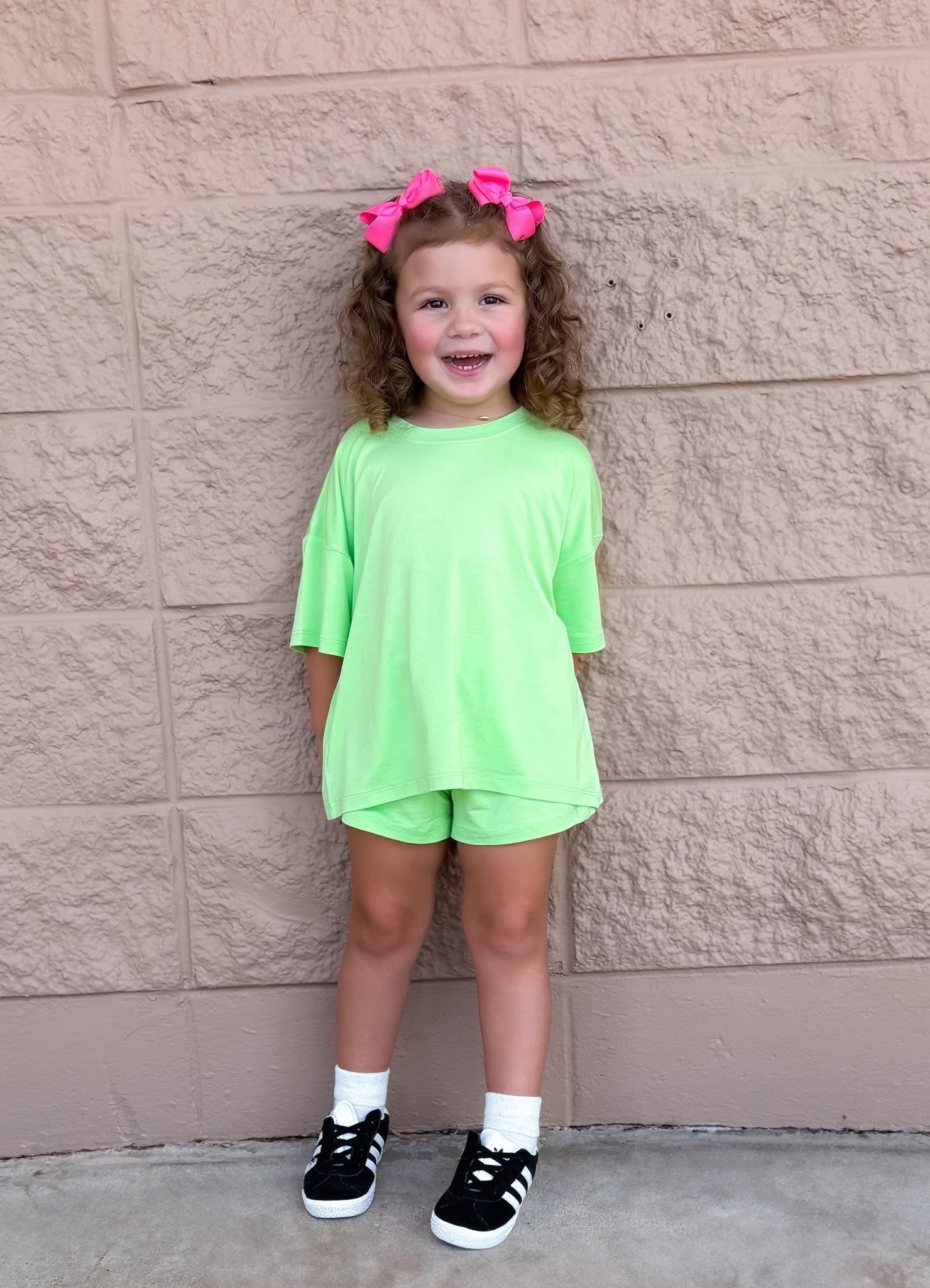 Keylime Pie Oversized Short Set