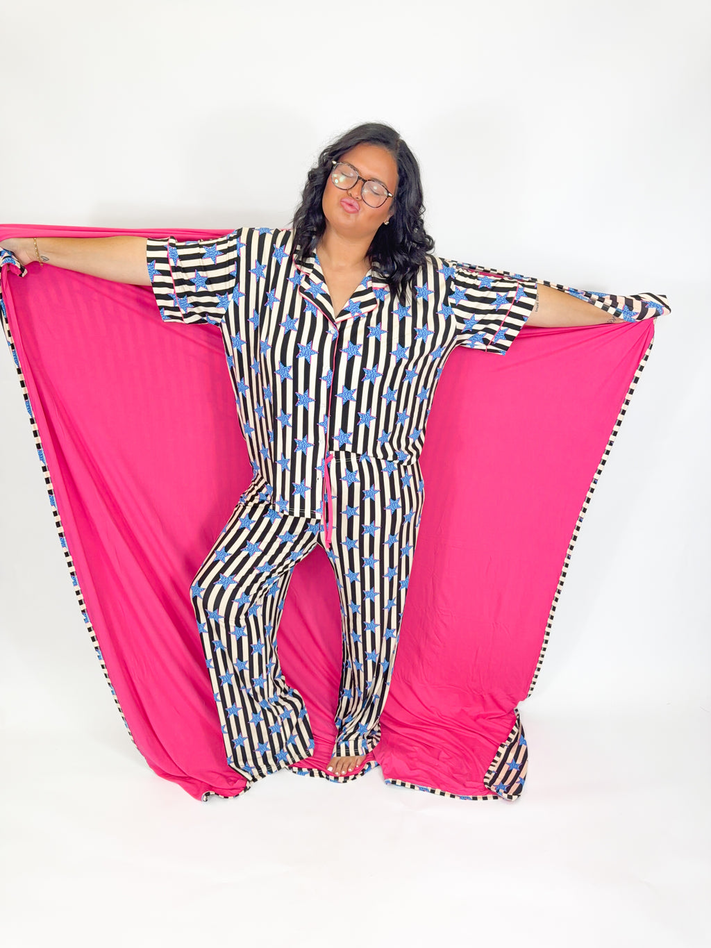 Neon Starlight Oversized Blanket