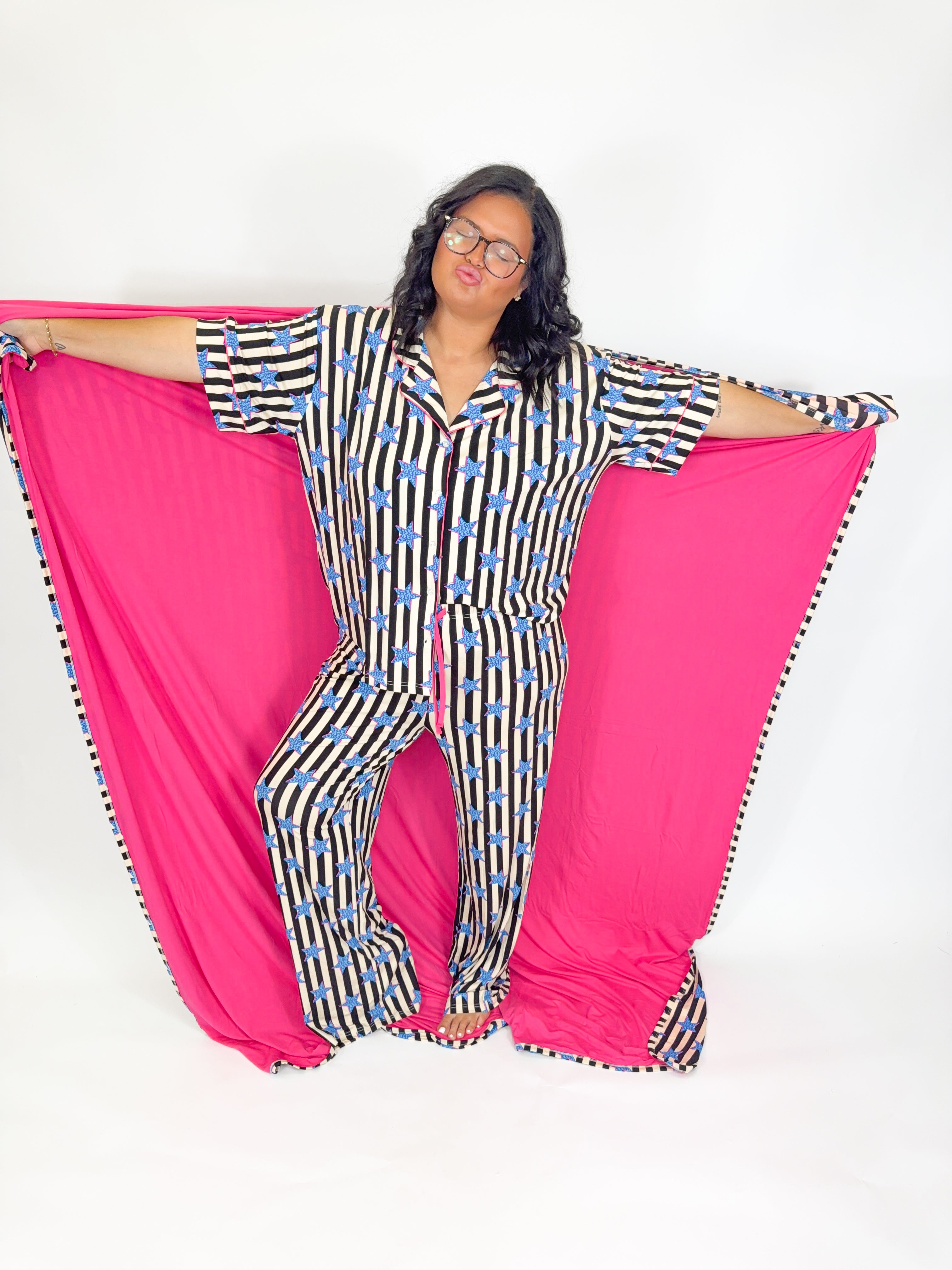Neon Starlight Oversized Blanket