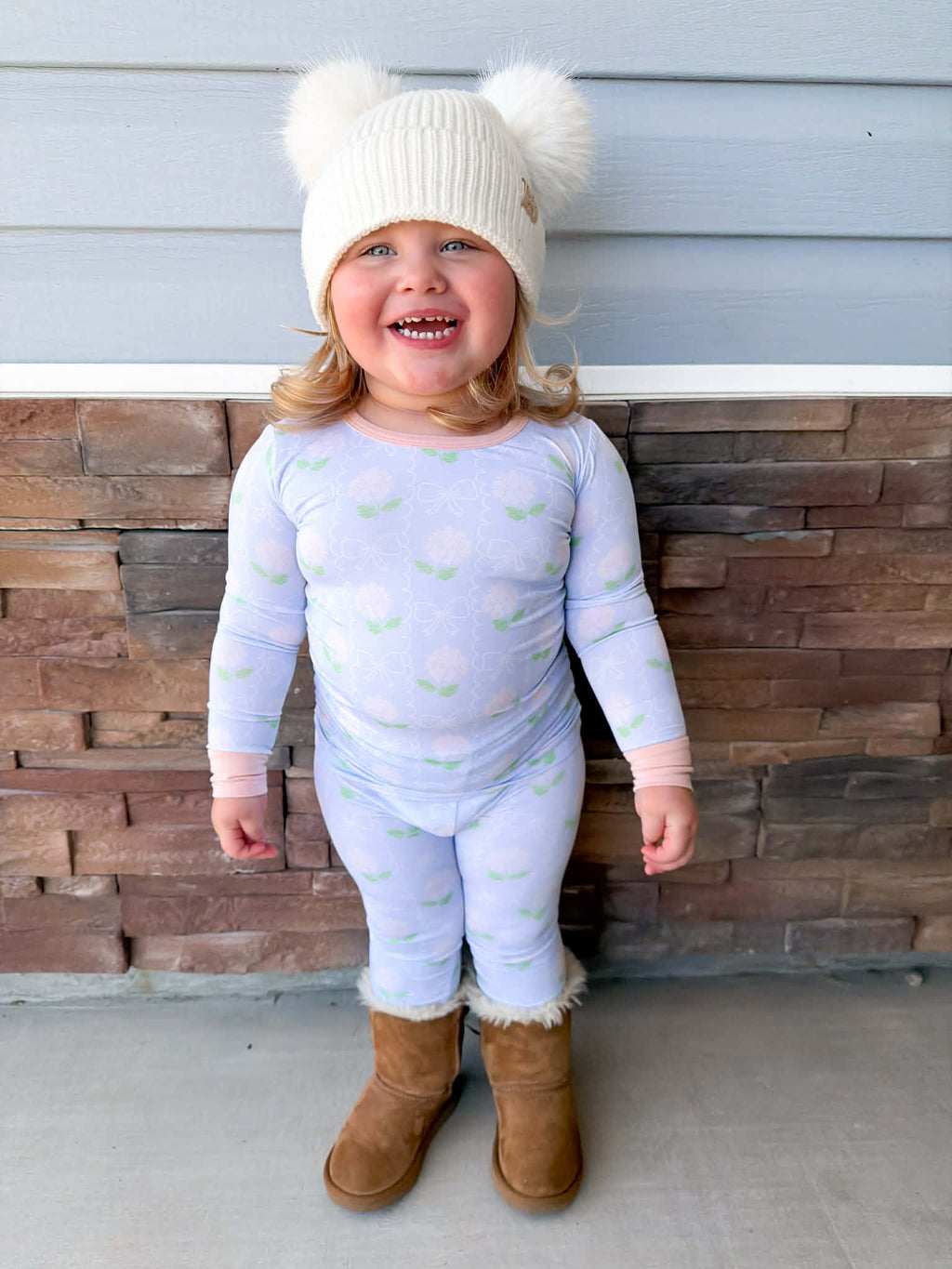 Pastel Petals Two Piece Set