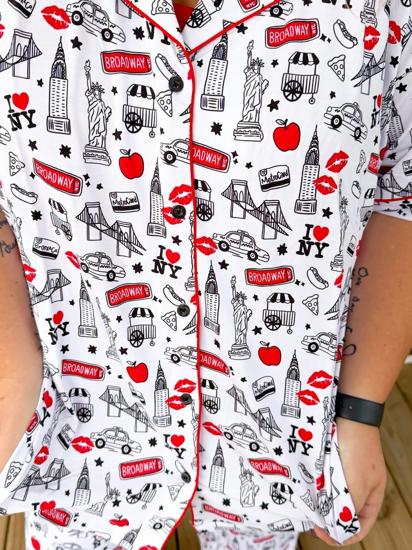 The Big Apple Womens Pant Set