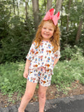 Berry Best Friends Oversized Short Set