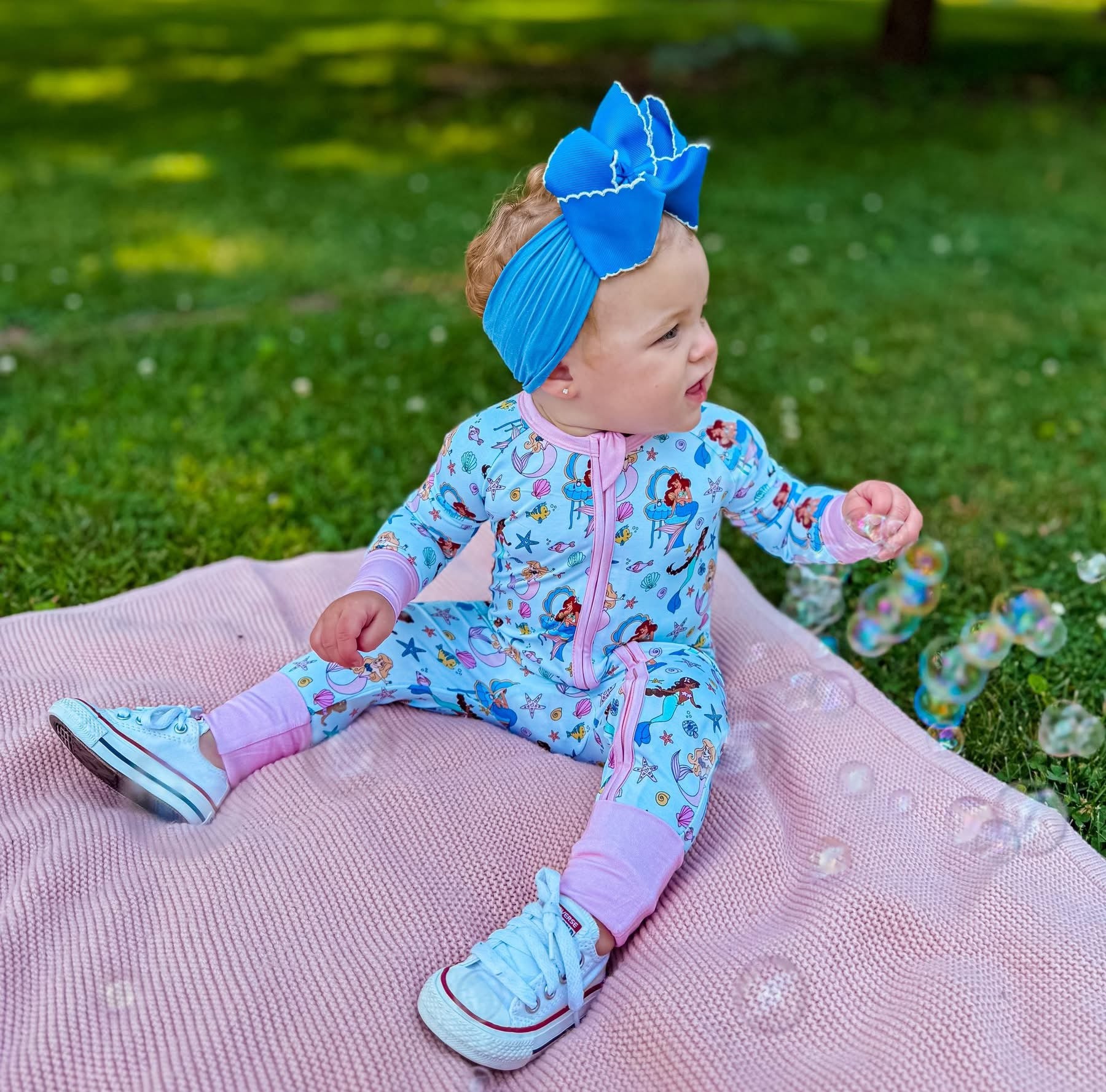 Under the sea Double Zippy Romper