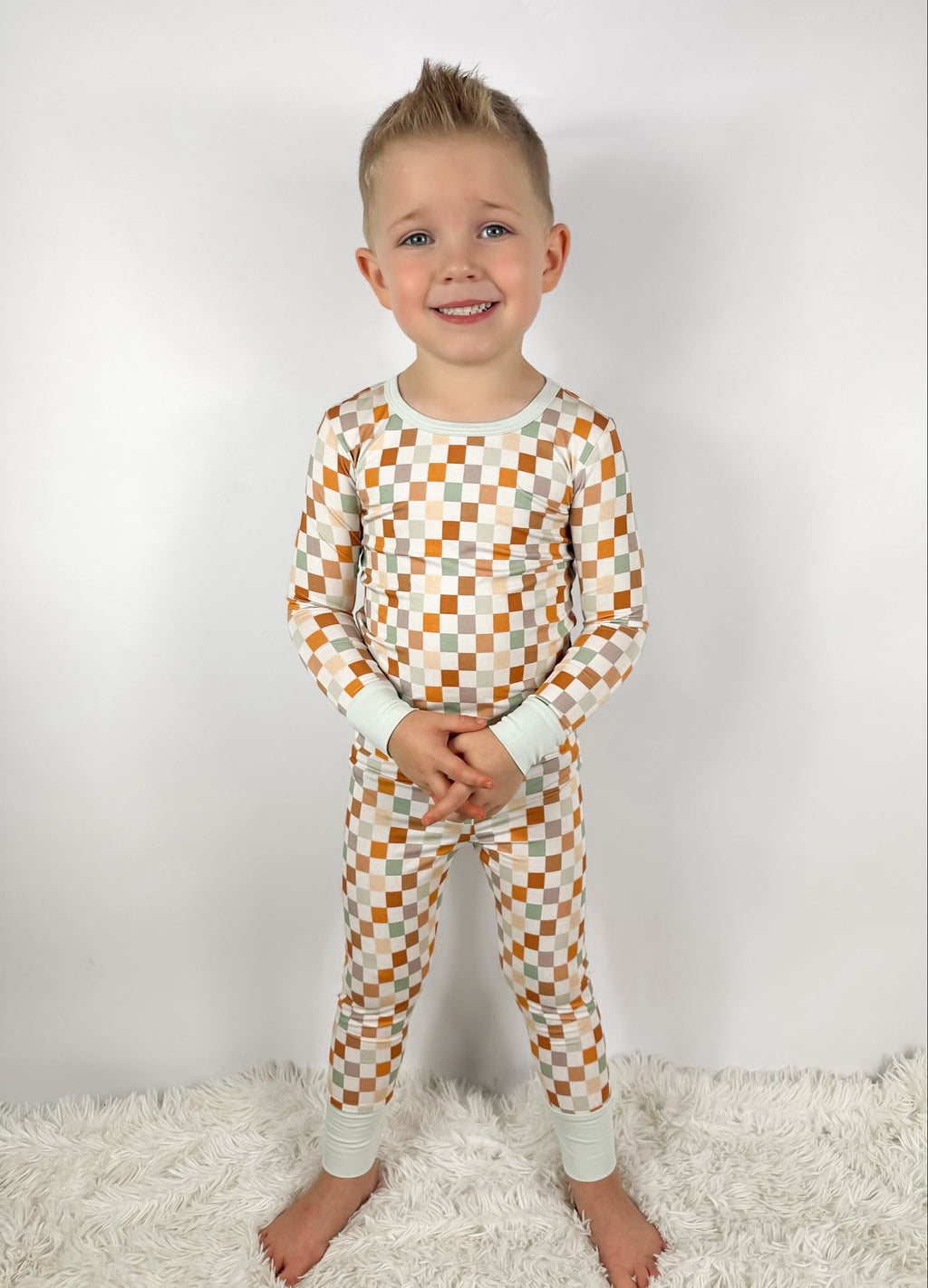 Harvest Checks Two Piece Set