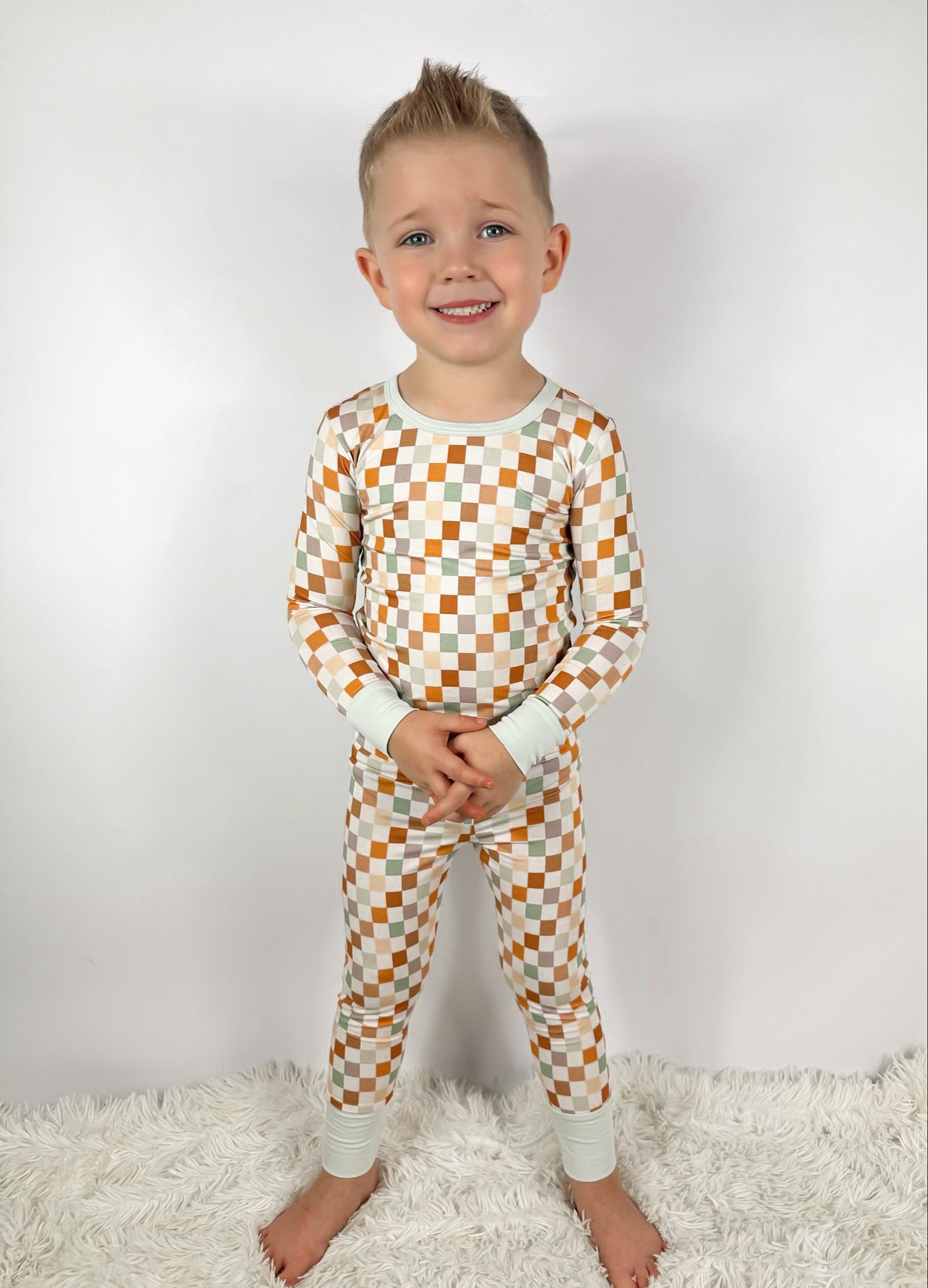 Harvest Checks Two Piece Set