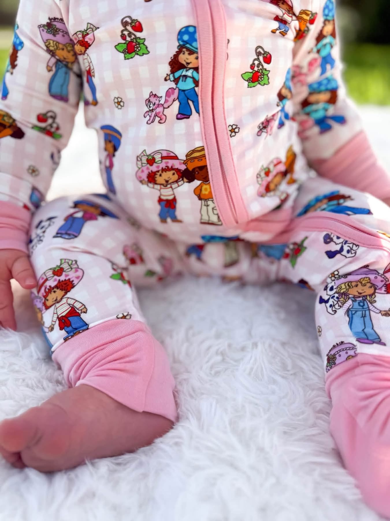 Berry Best Friends Double Zippy Romper