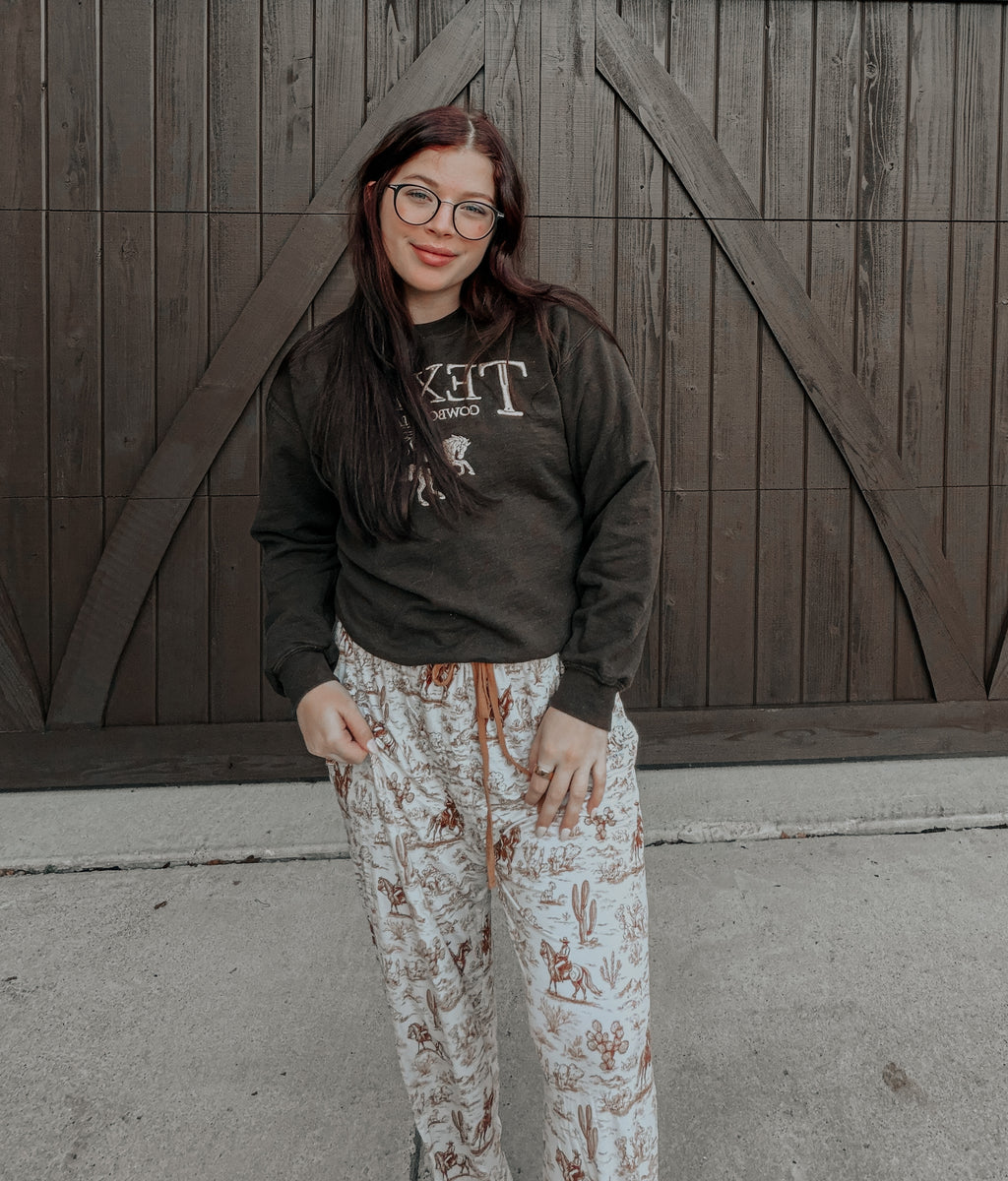 Western Heirloom Unisex Straight Leg Pants