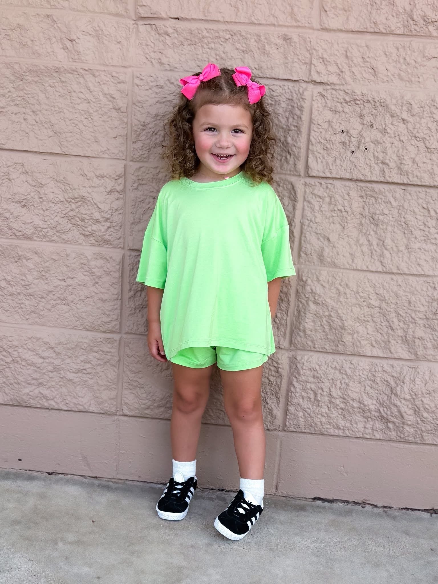 Keylime Pie Oversized Short Set