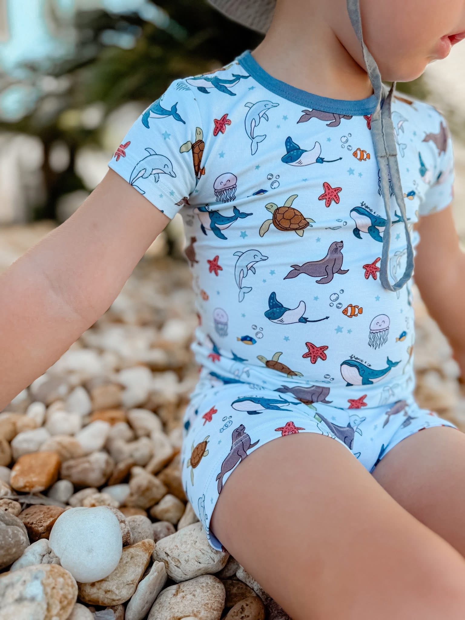 Sealife Two Piece Short Set