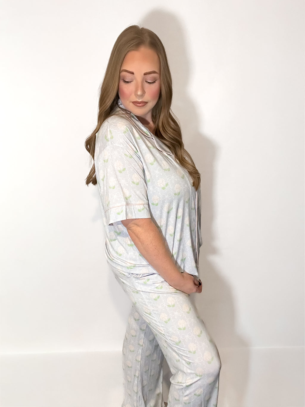 Pastel Petals Womens Pant Set