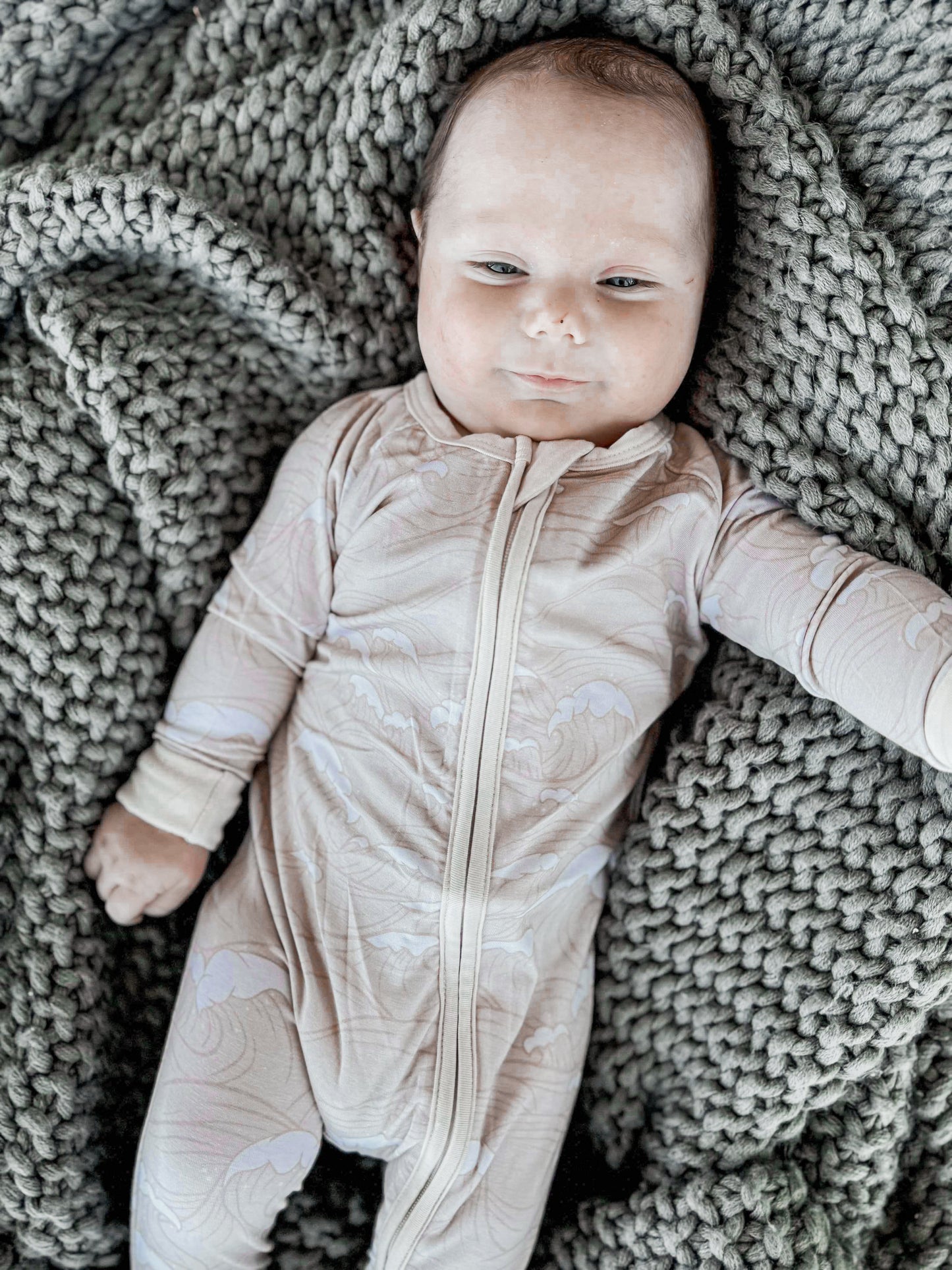 Neutral waves Double Zippy Romper