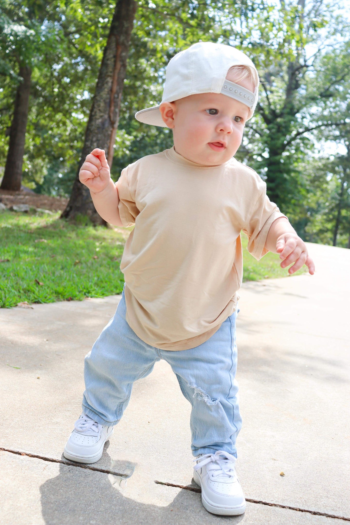 SAGE/BEIGE BAMBOO TEES