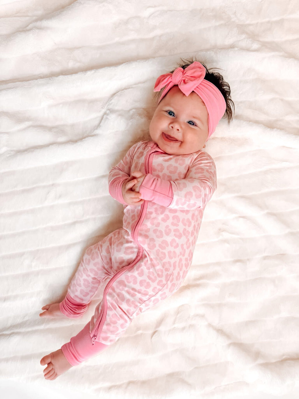 Pretty in Pink Double Zippy Romper