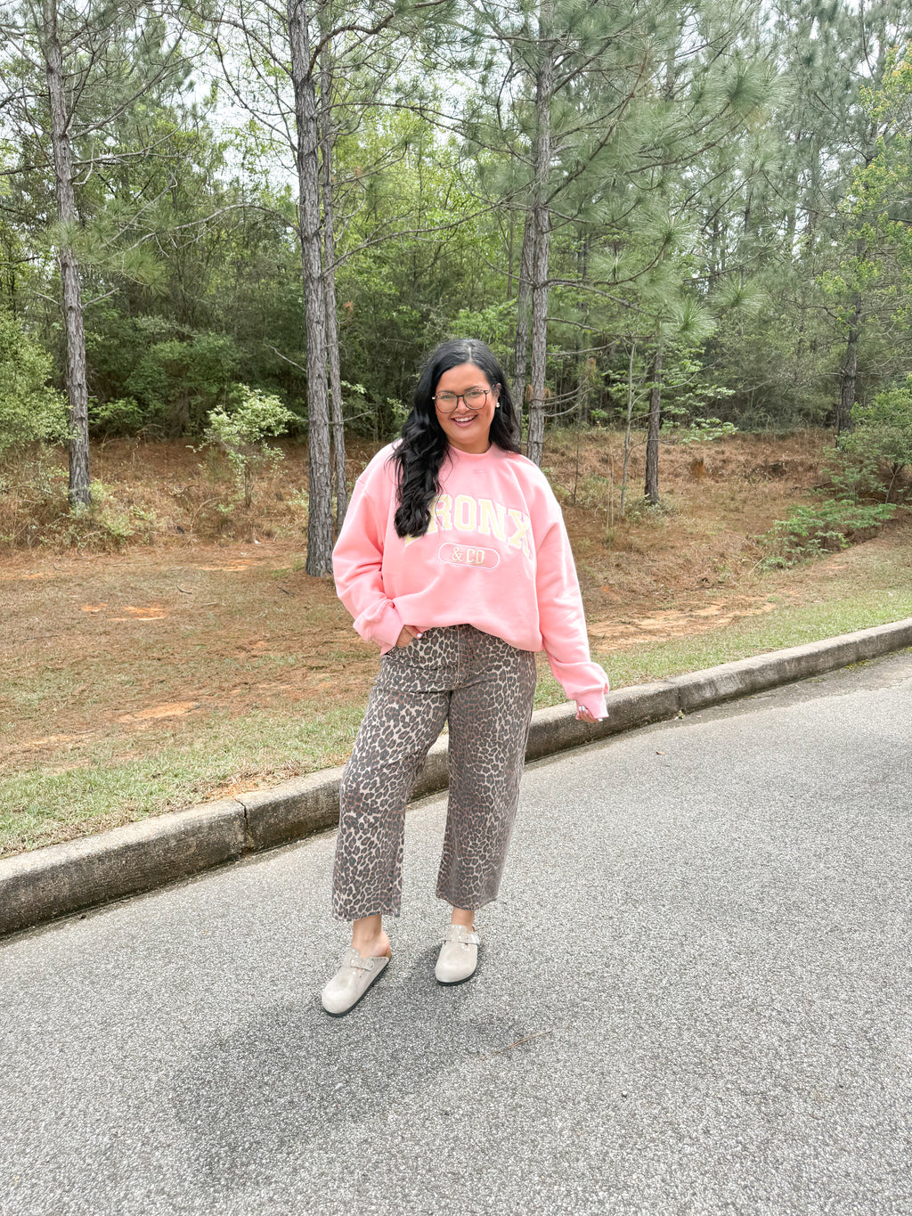 Varsity Bronx&Co. Peach/Yellow Sweatshirt
