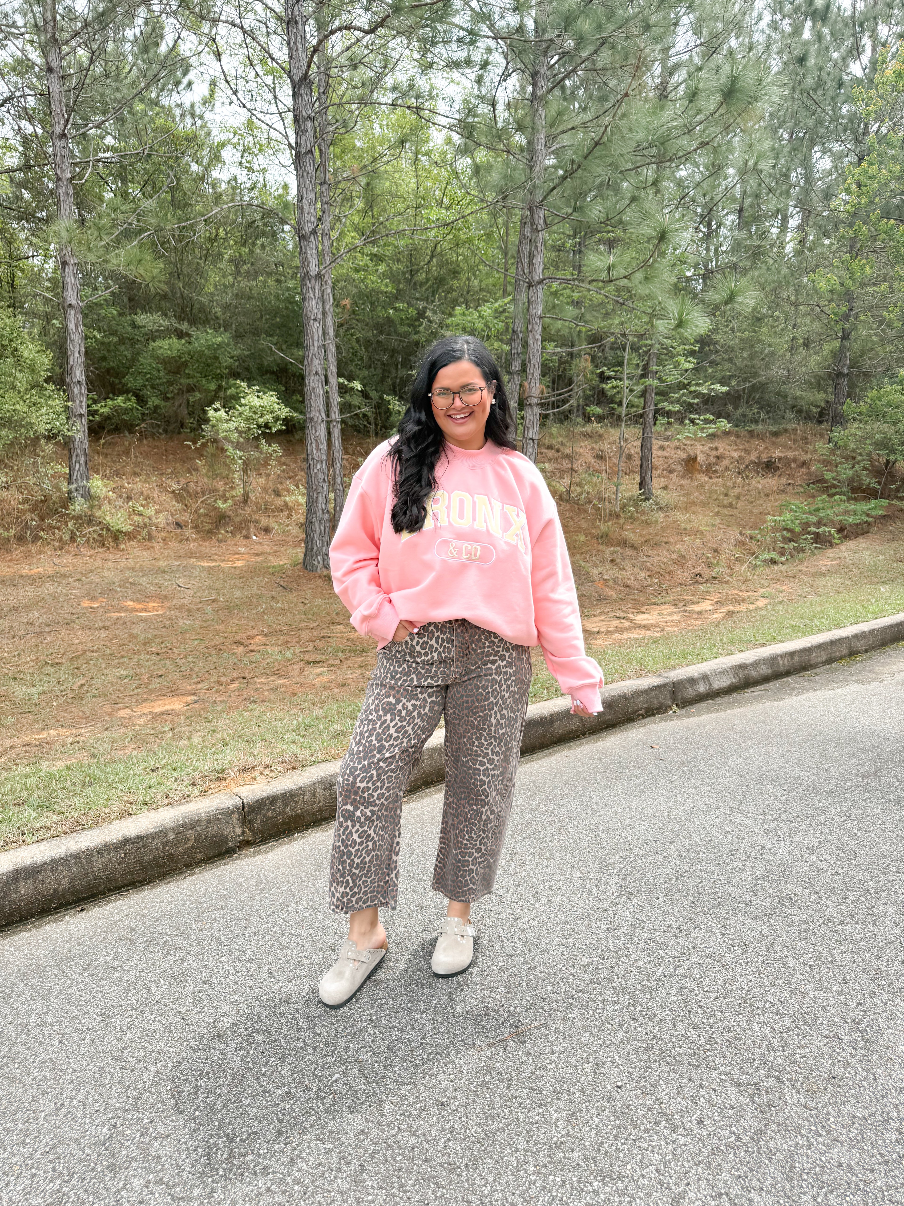 Varsity Bronx&Co. Peach/Yellow Sweatshirt