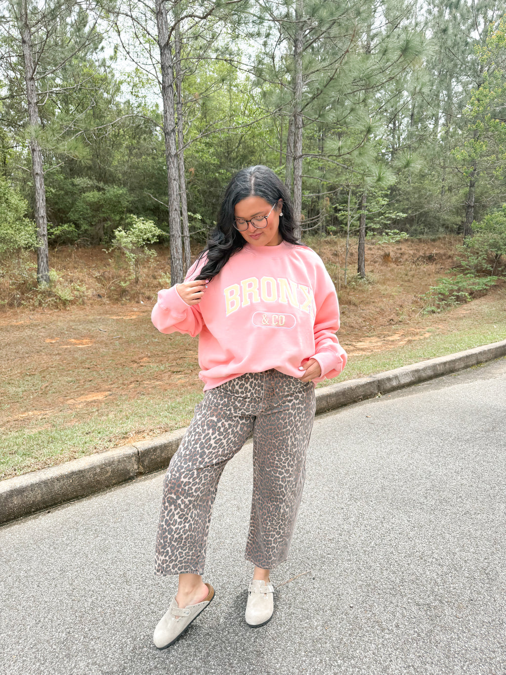 Varsity Bronx&Co. Peach/Yellow Sweatshirt