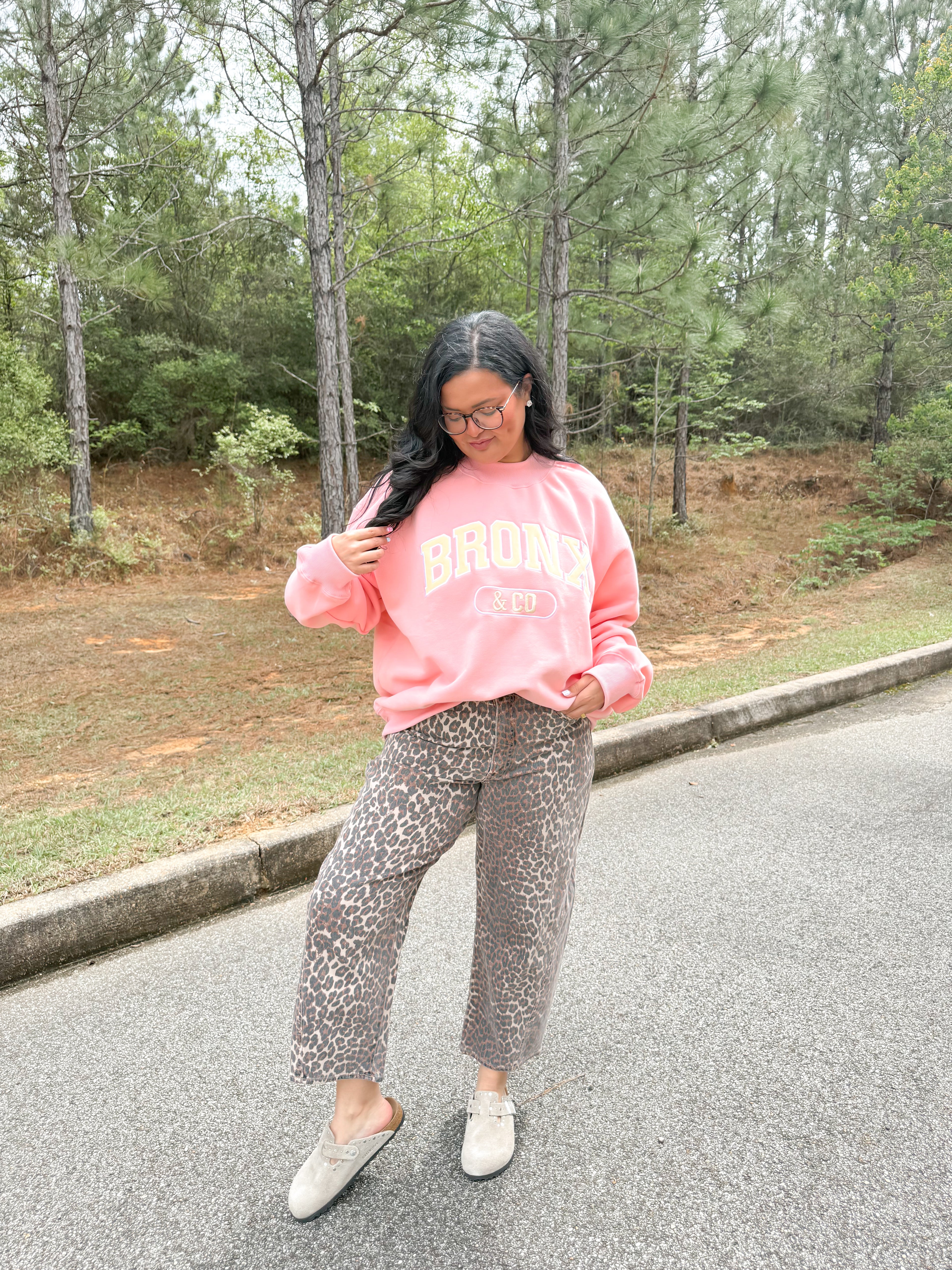 Varsity Bronx&Co. Peach/Yellow Sweatshirt