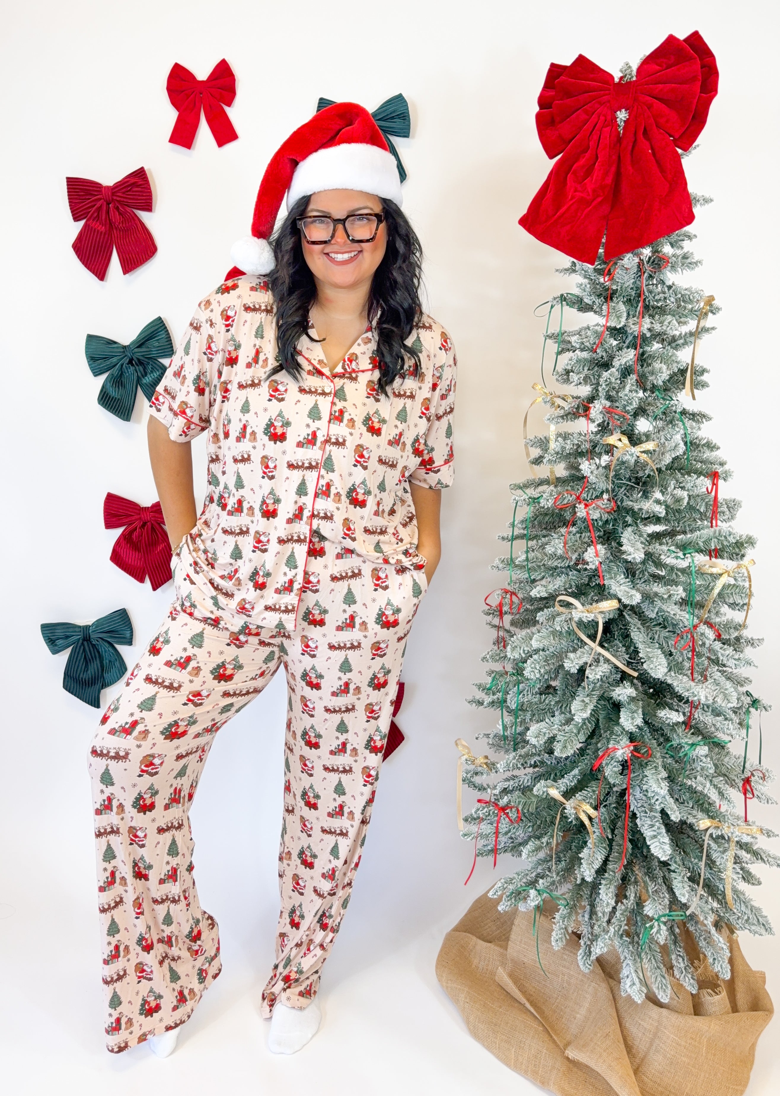 Bronx&Co. Northpole Womens Pant Set