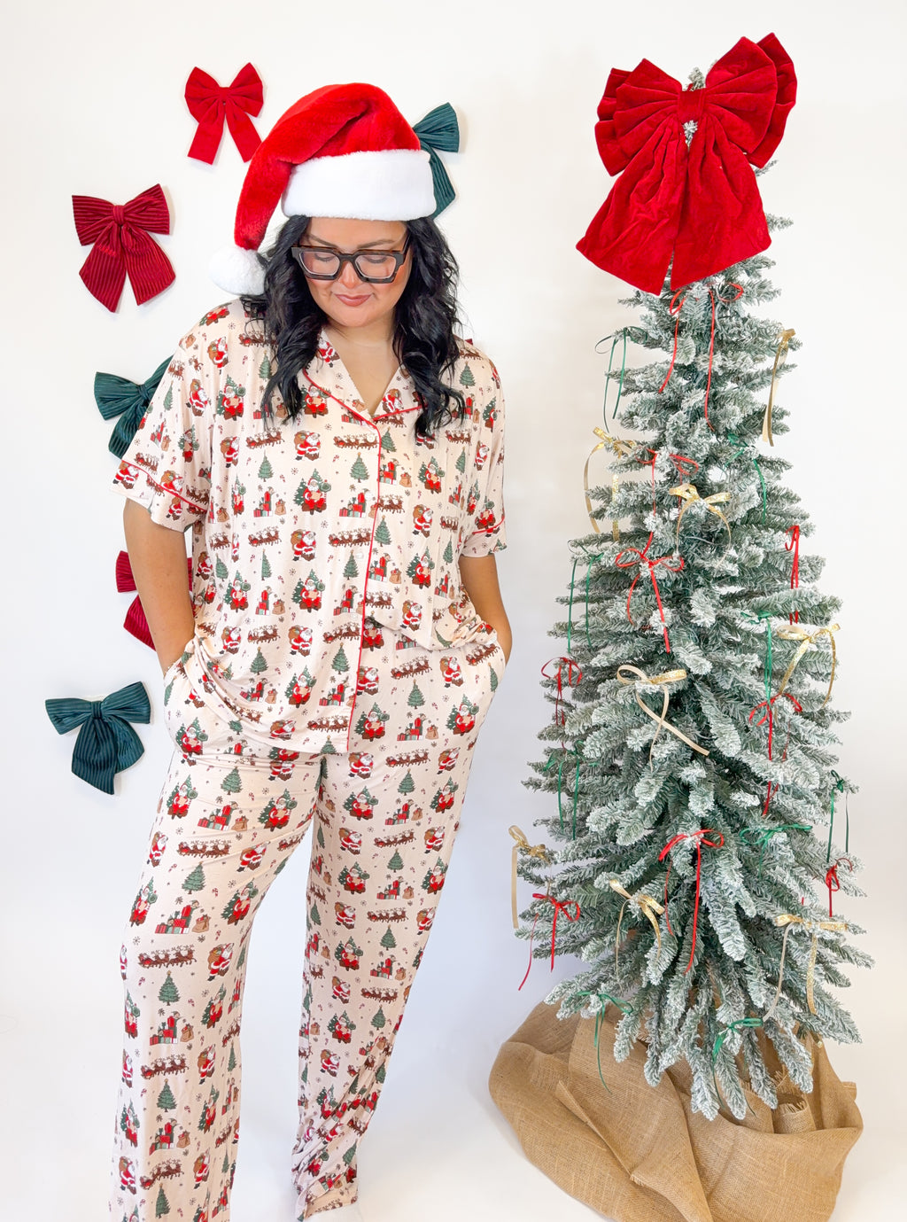 Bronx&Co. Northpole Womens Pant Set