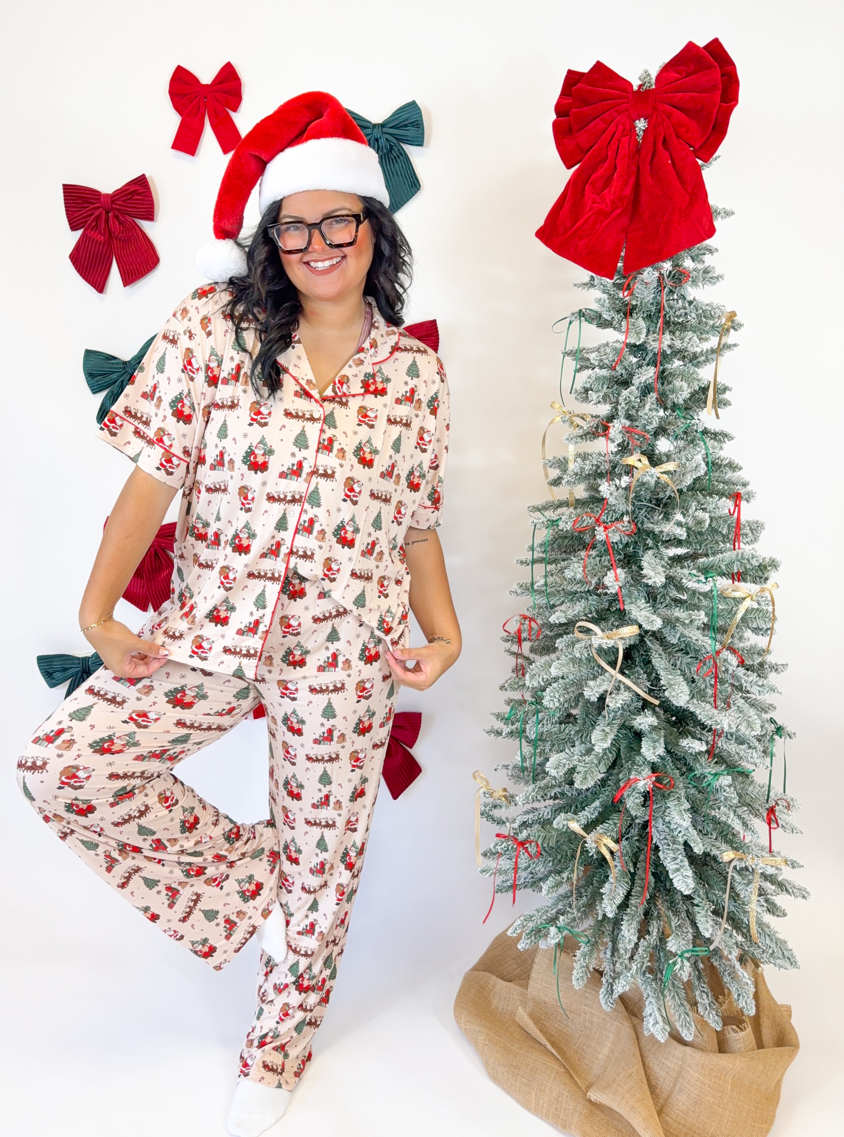 Bronx&Co. Northpole Womens Pant Set