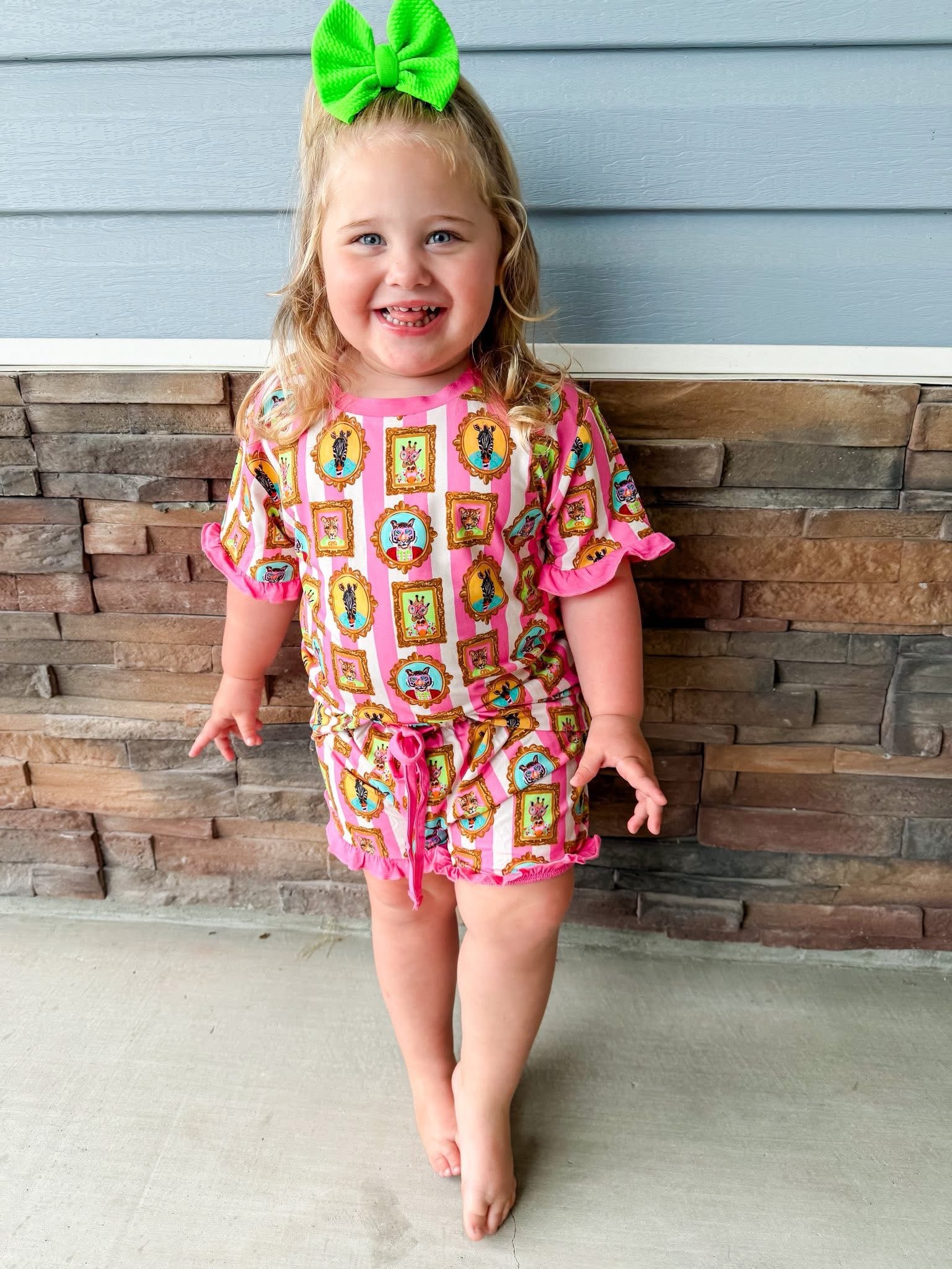 Picture Puurfect Ruffle Short Set