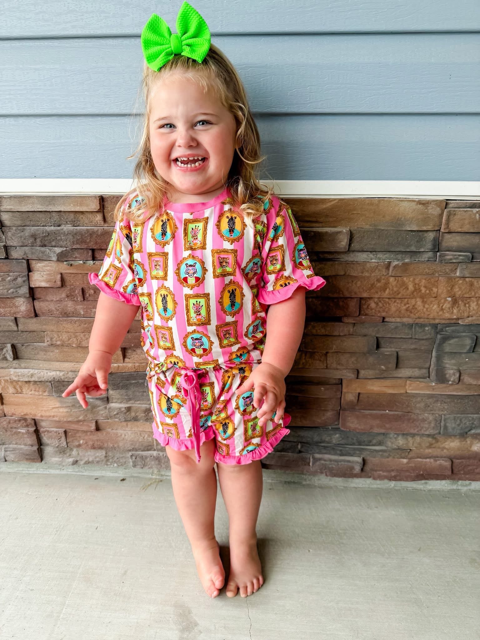 Picture Puurfect Ruffle Short Set