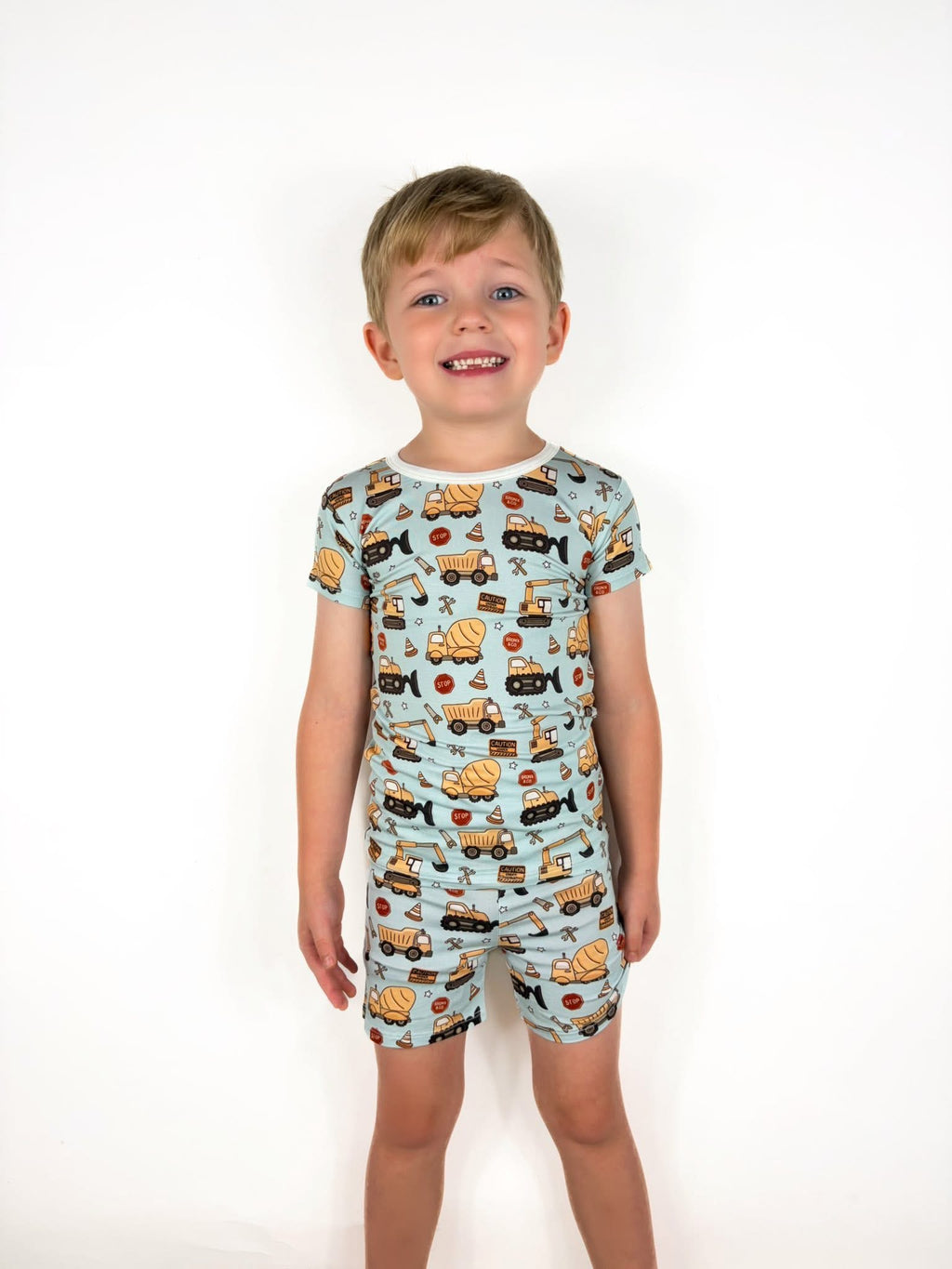 Construction Zone Two Piece Short Set