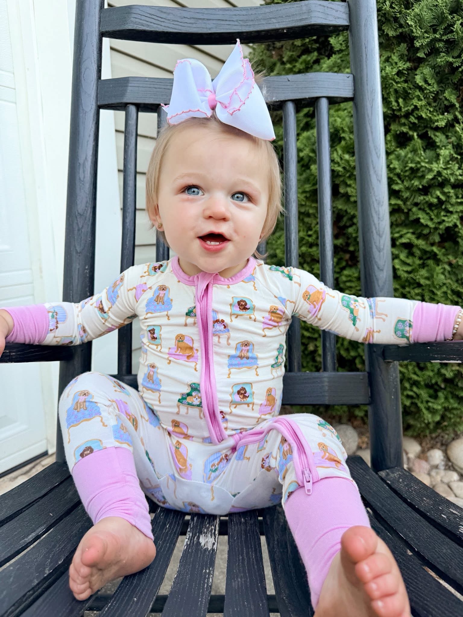 Fancy Dogs Double Zippy Romper