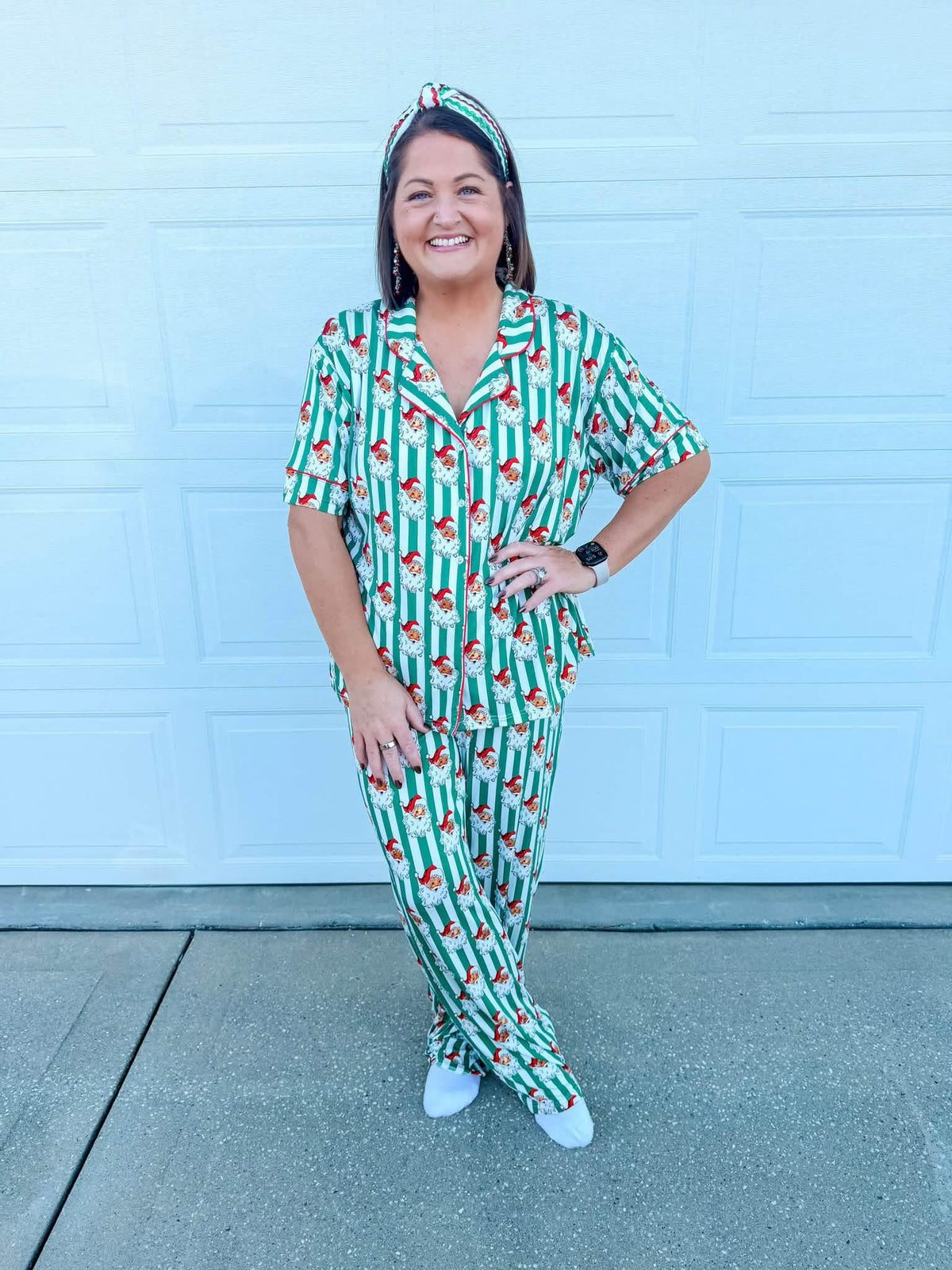 Santa Baby Womens Pant Set