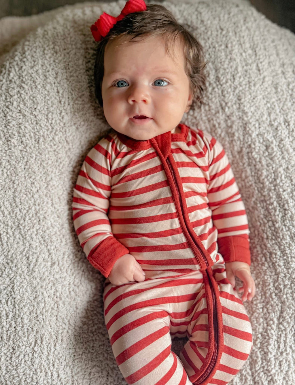 Cherry Cola Double Zippy Romper