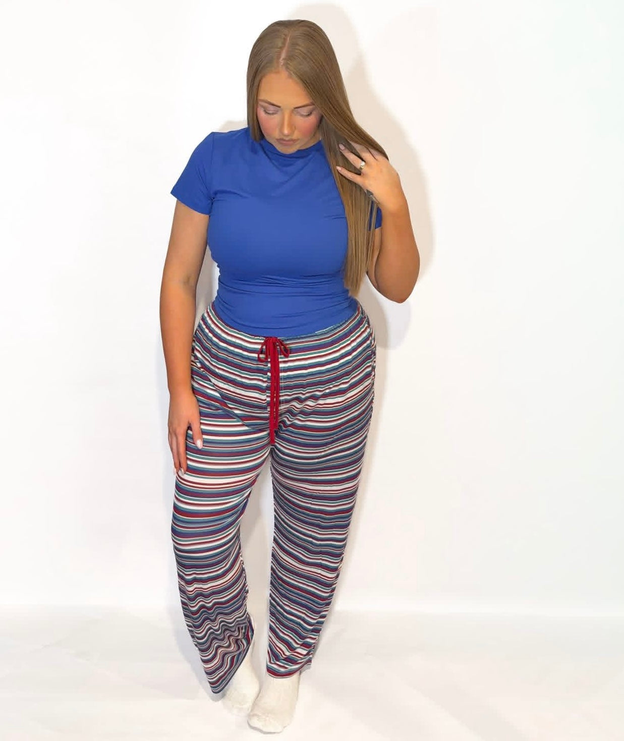 Retro Stripes Unisex Straight leg Pants