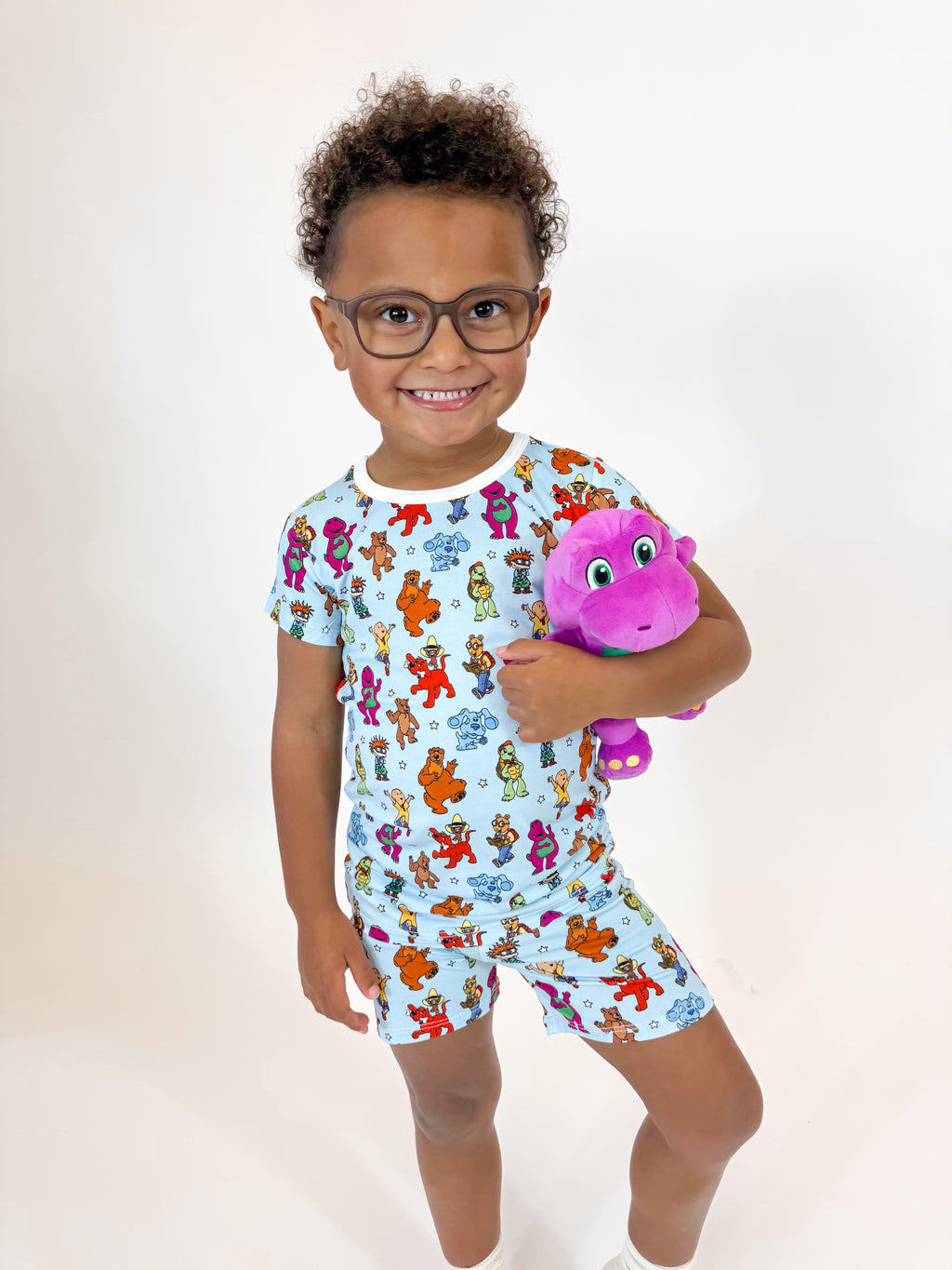 Retro Replay Two Piece Short Set