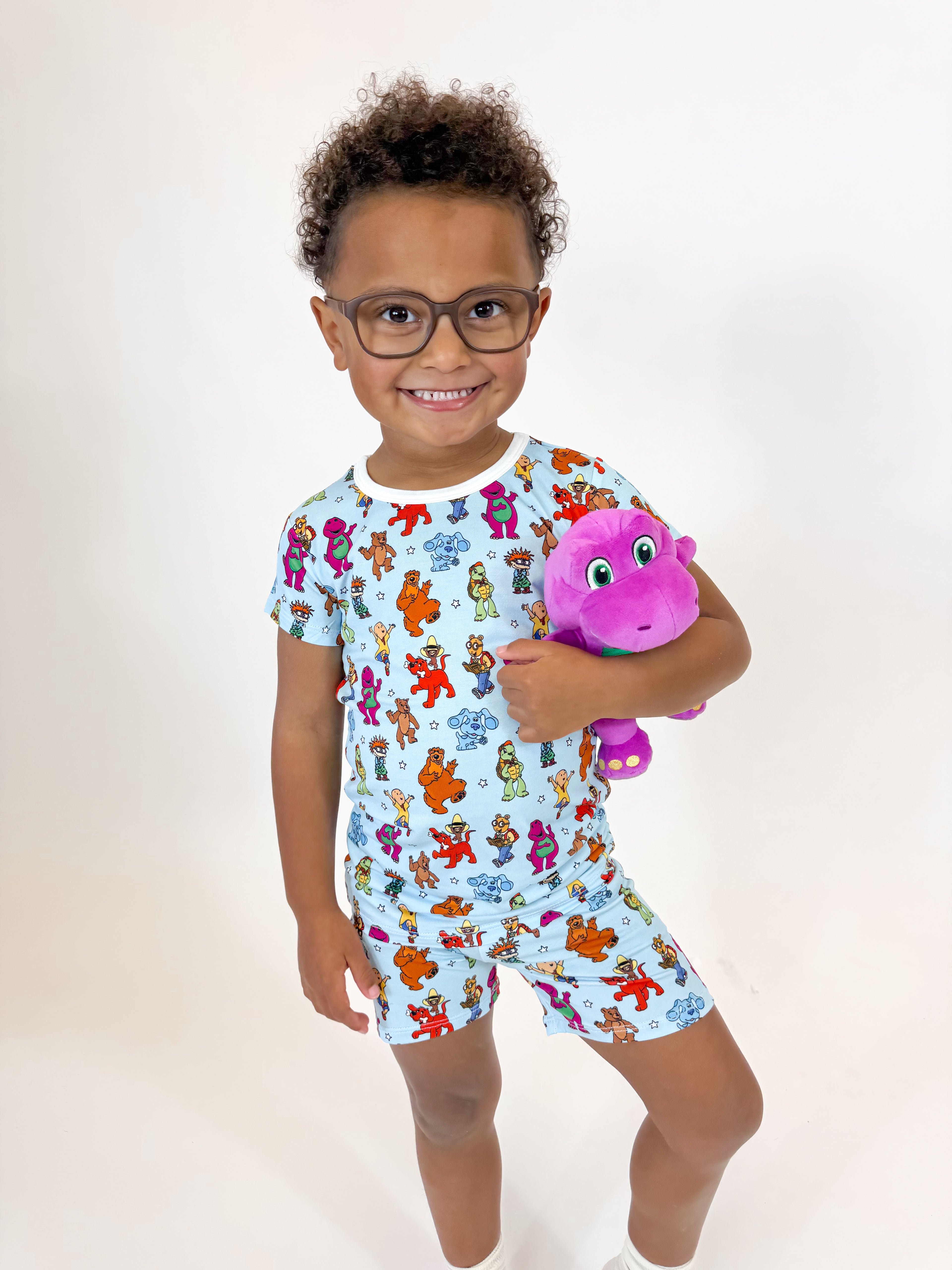 Retro Replay Two Piece Short Set