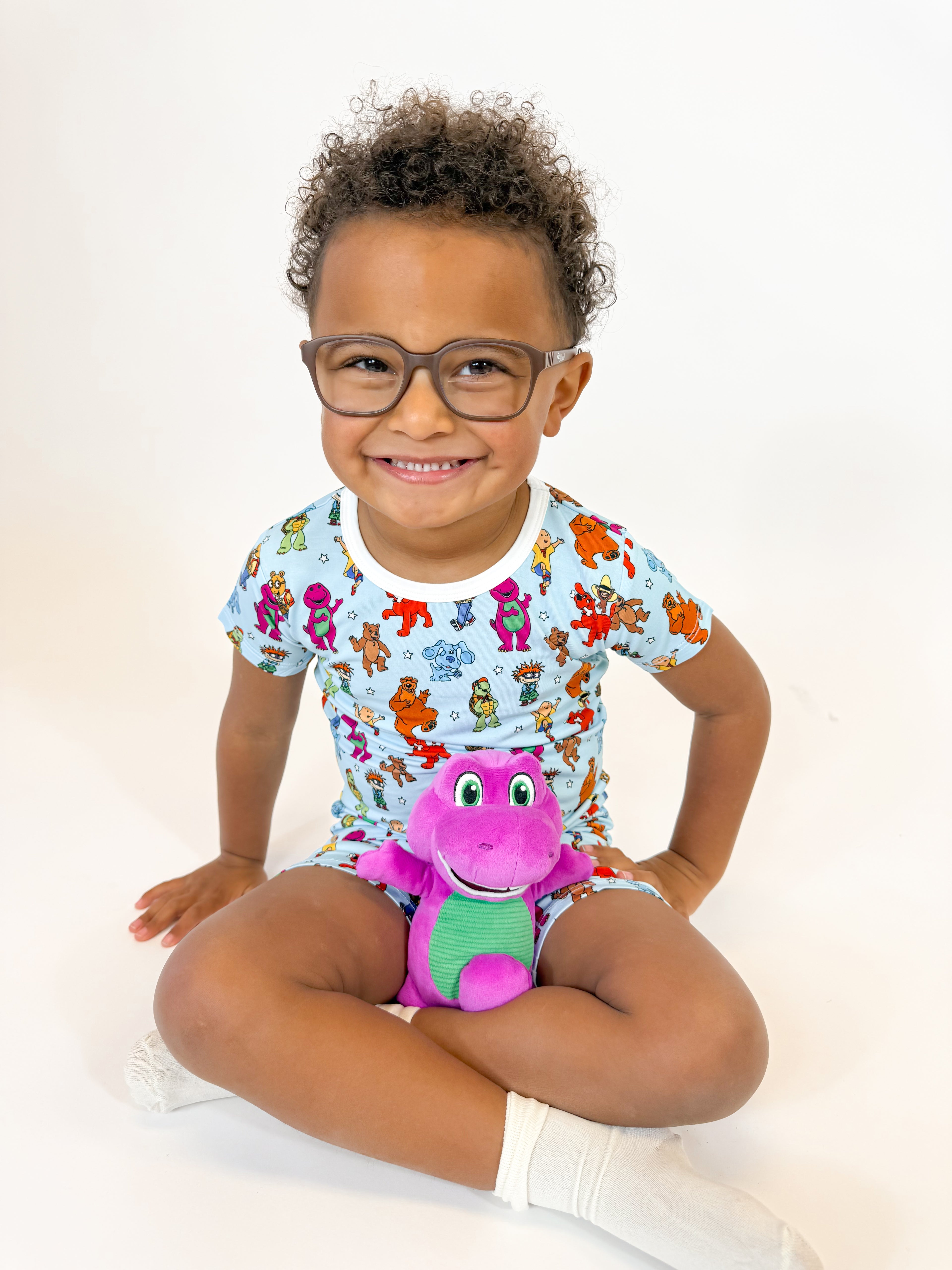 Retro Replay Two Piece Short Set