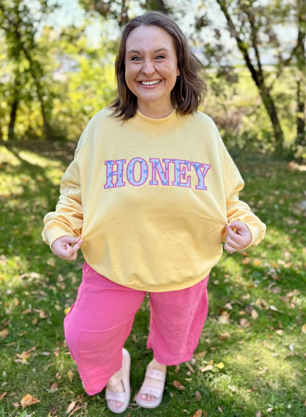 Honey Mockneck Sweatshirt