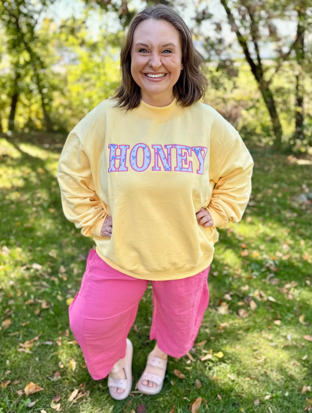 Honey Mockneck Sweatshirt