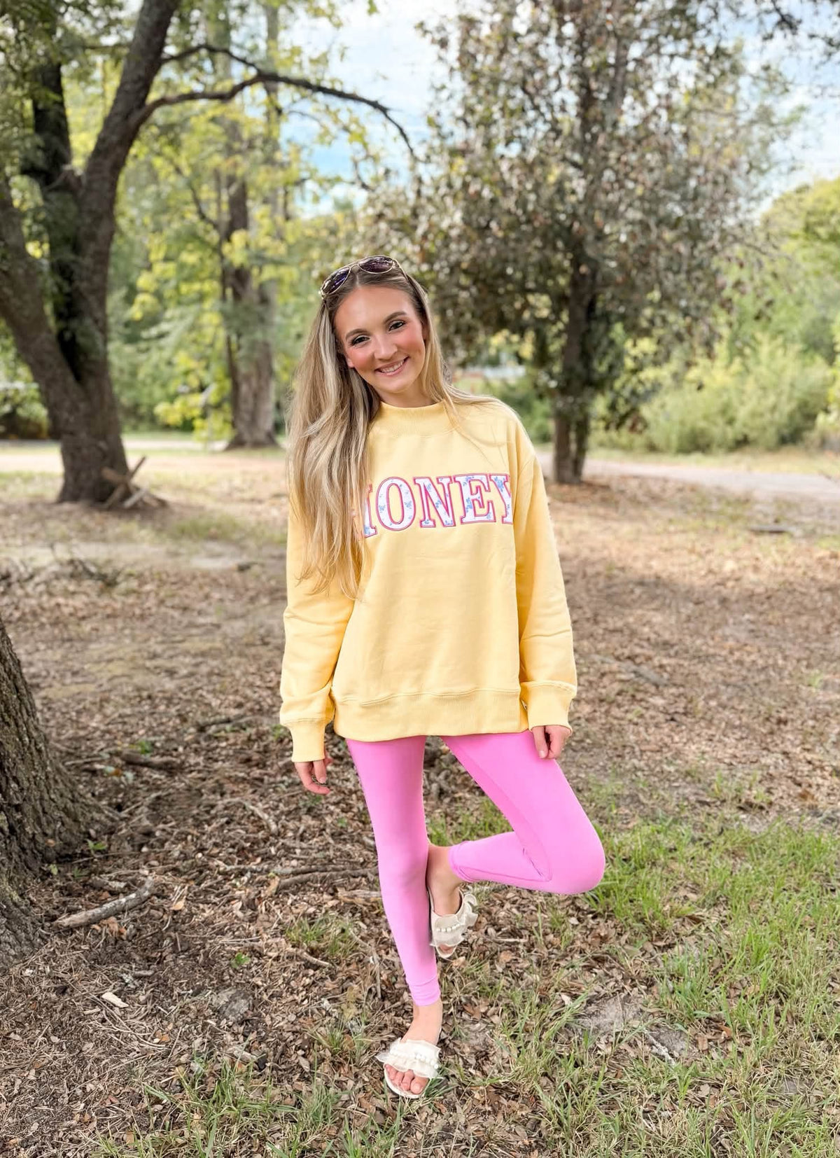 Honey Mockneck Sweatshirt