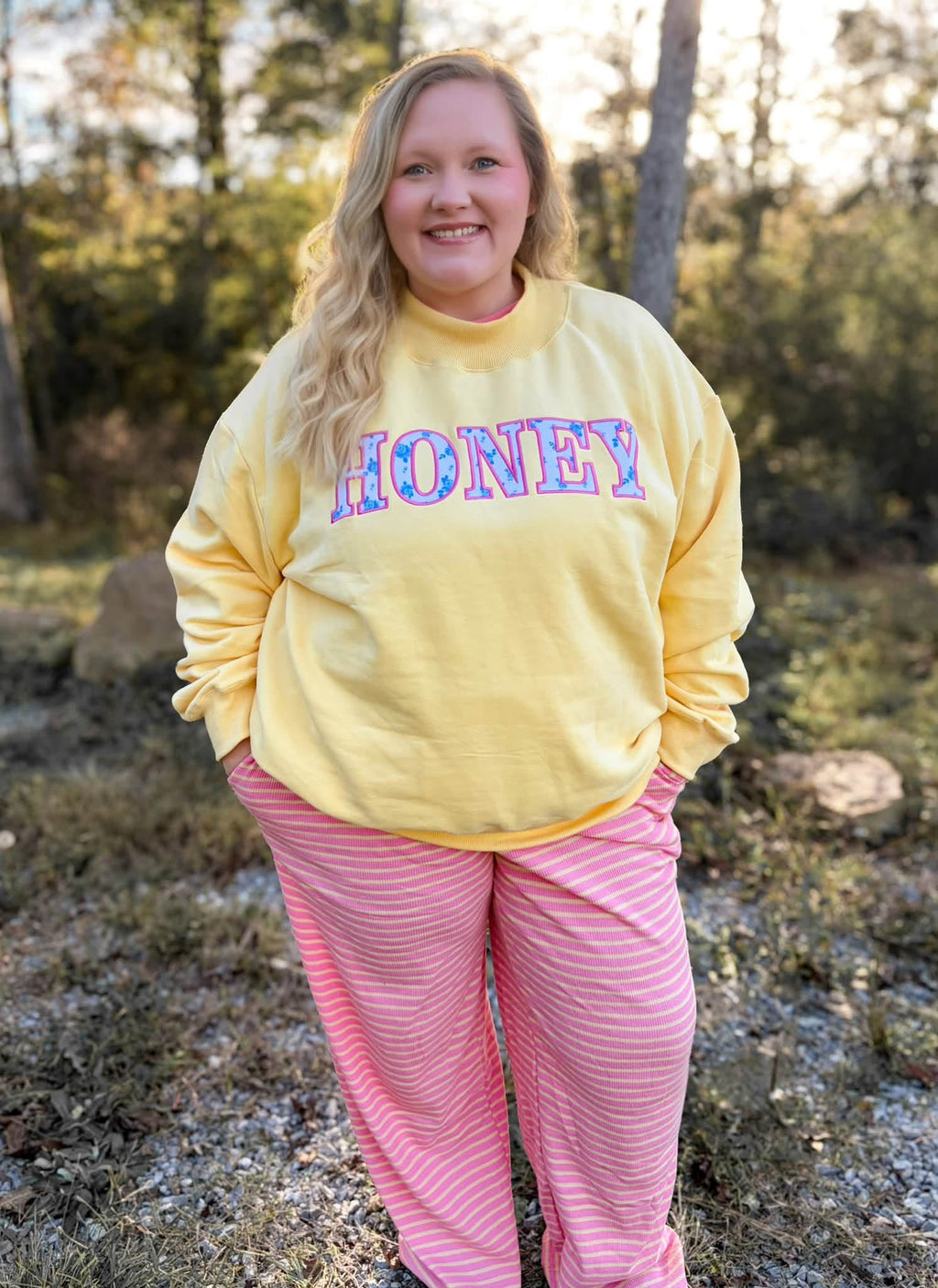 Honey Mockneck Sweatshirt