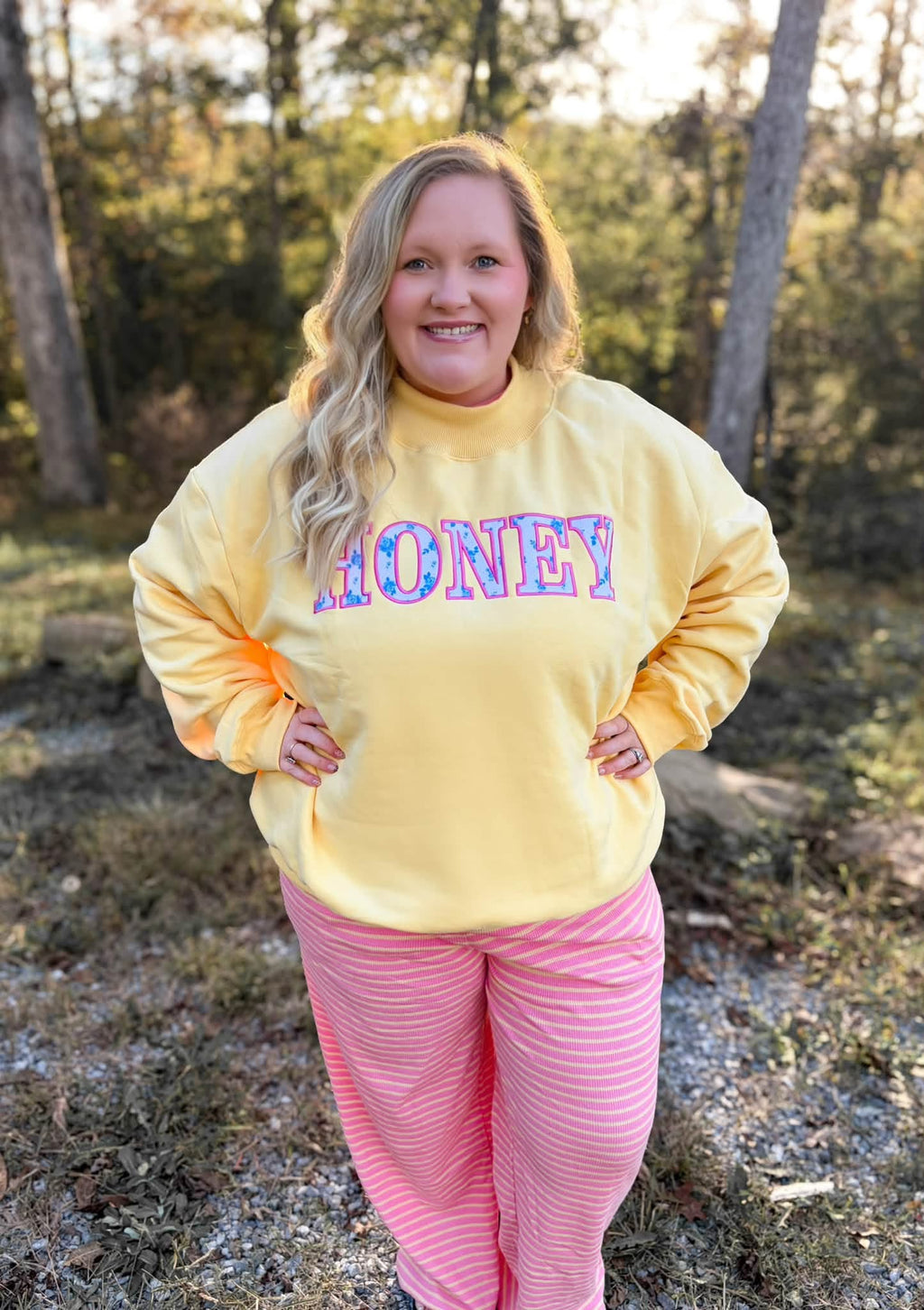 Honey Mockneck Sweatshirt