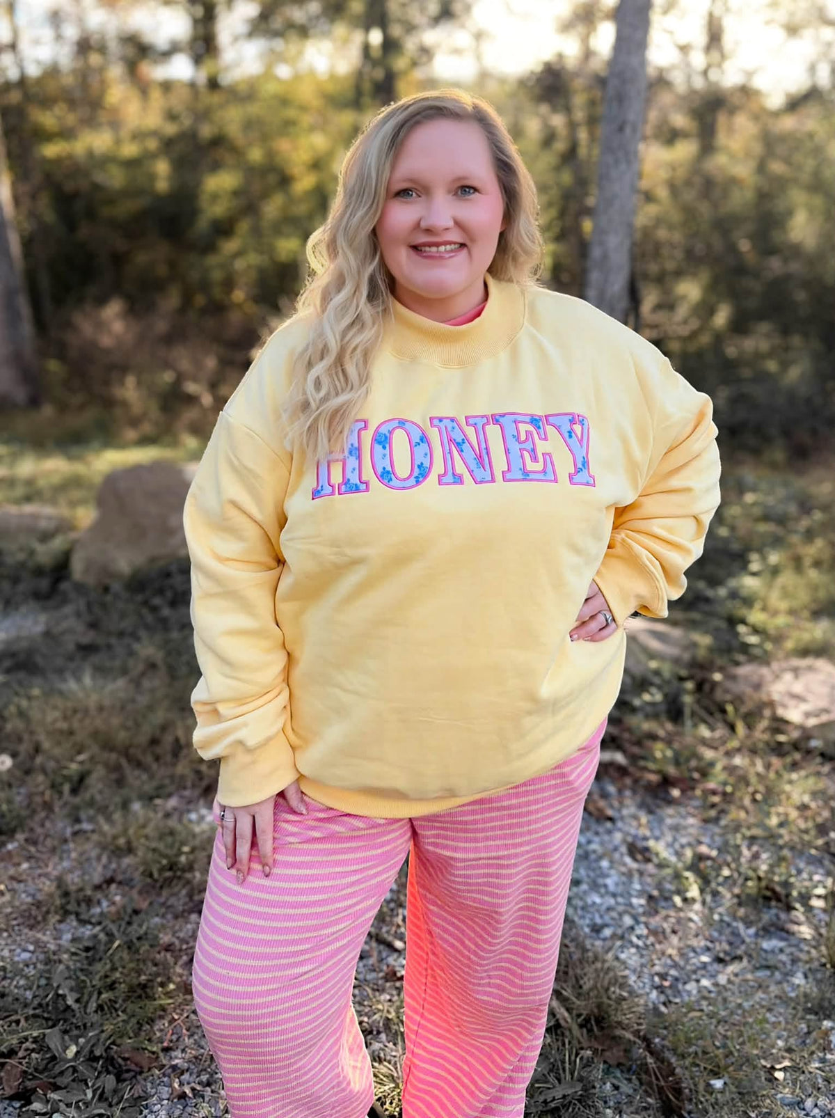 Honey Mockneck Sweatshirt