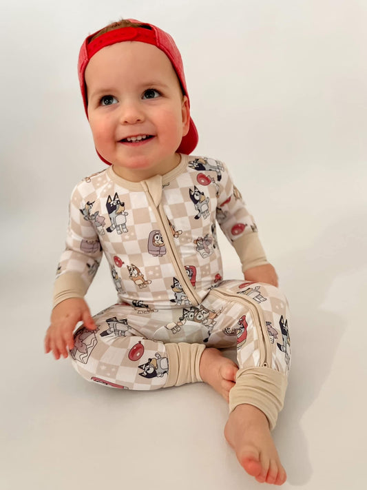 Best Buds Double Zippy Romper