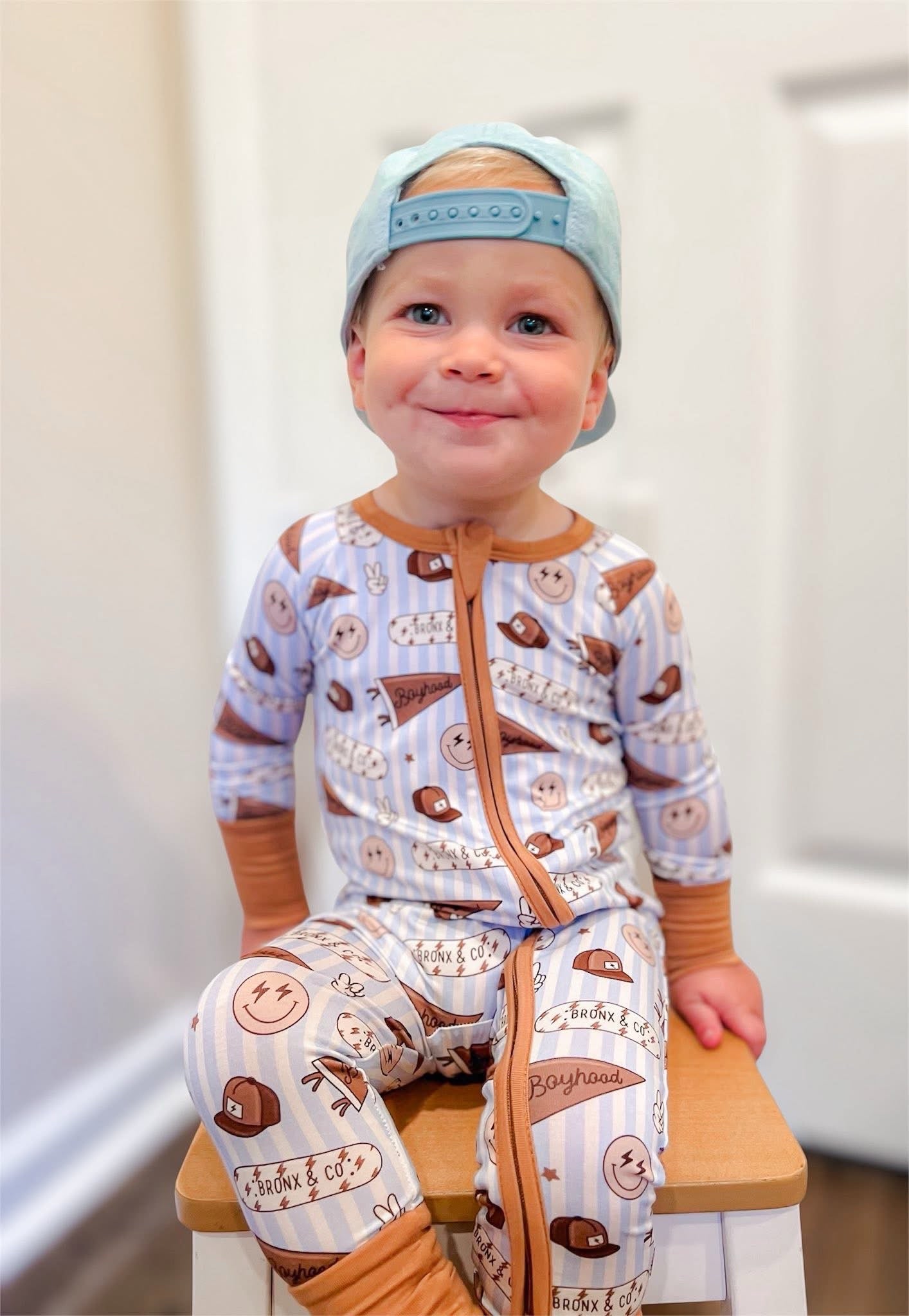 Boyhood Double Zippy Romper