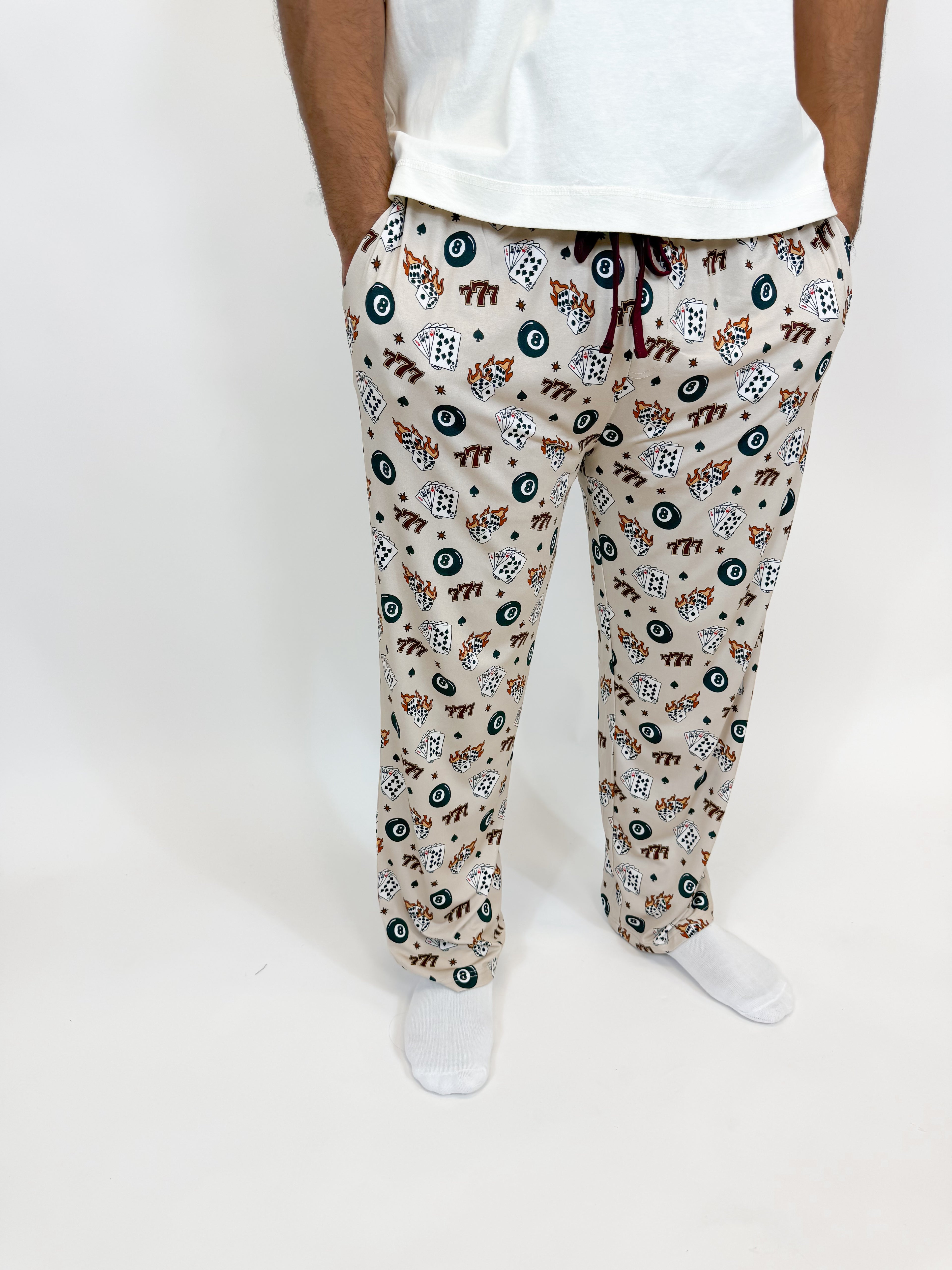 Casino Unisex Straight Leg Pants