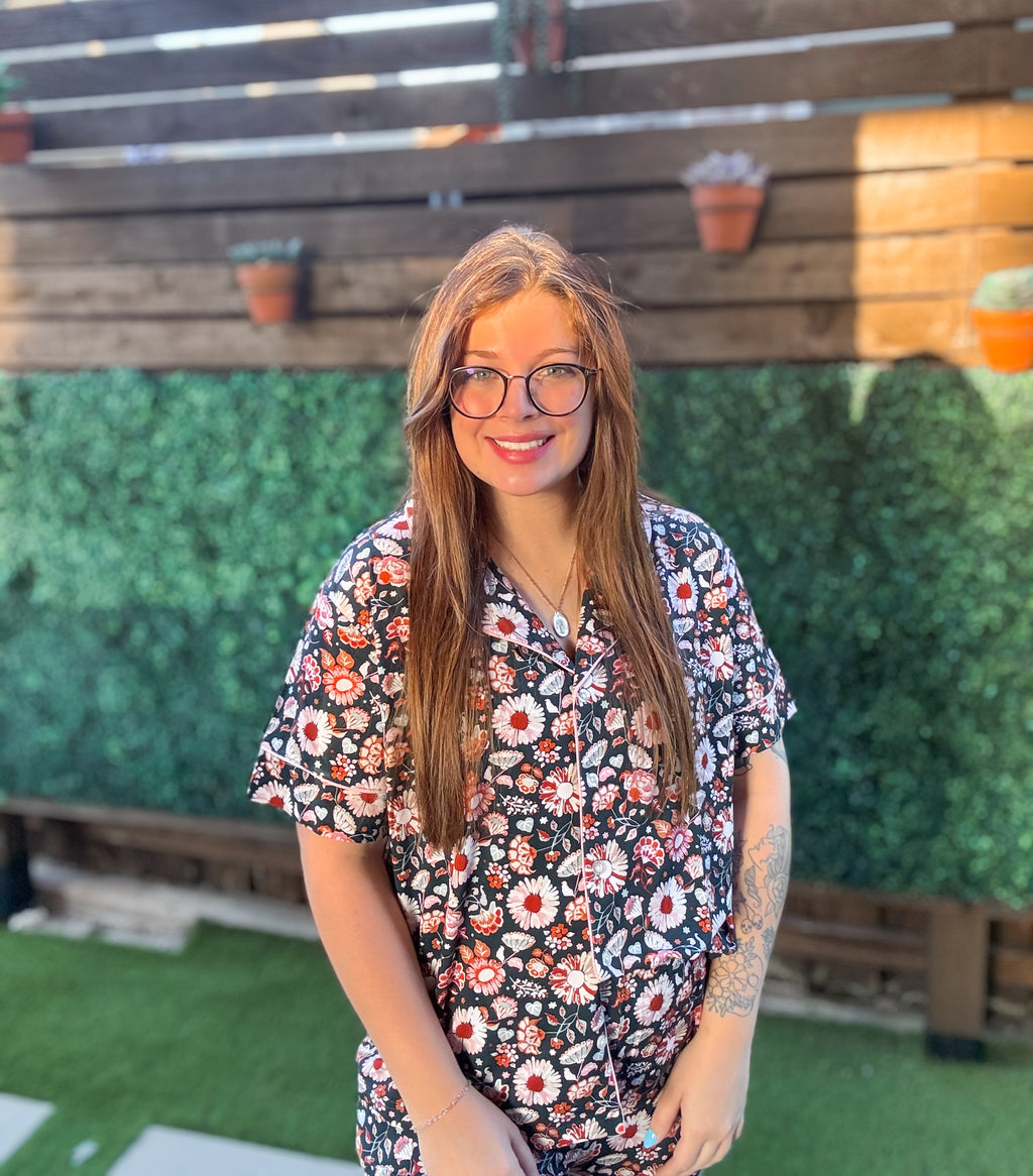 Emersyn Floral Womens Pant Set