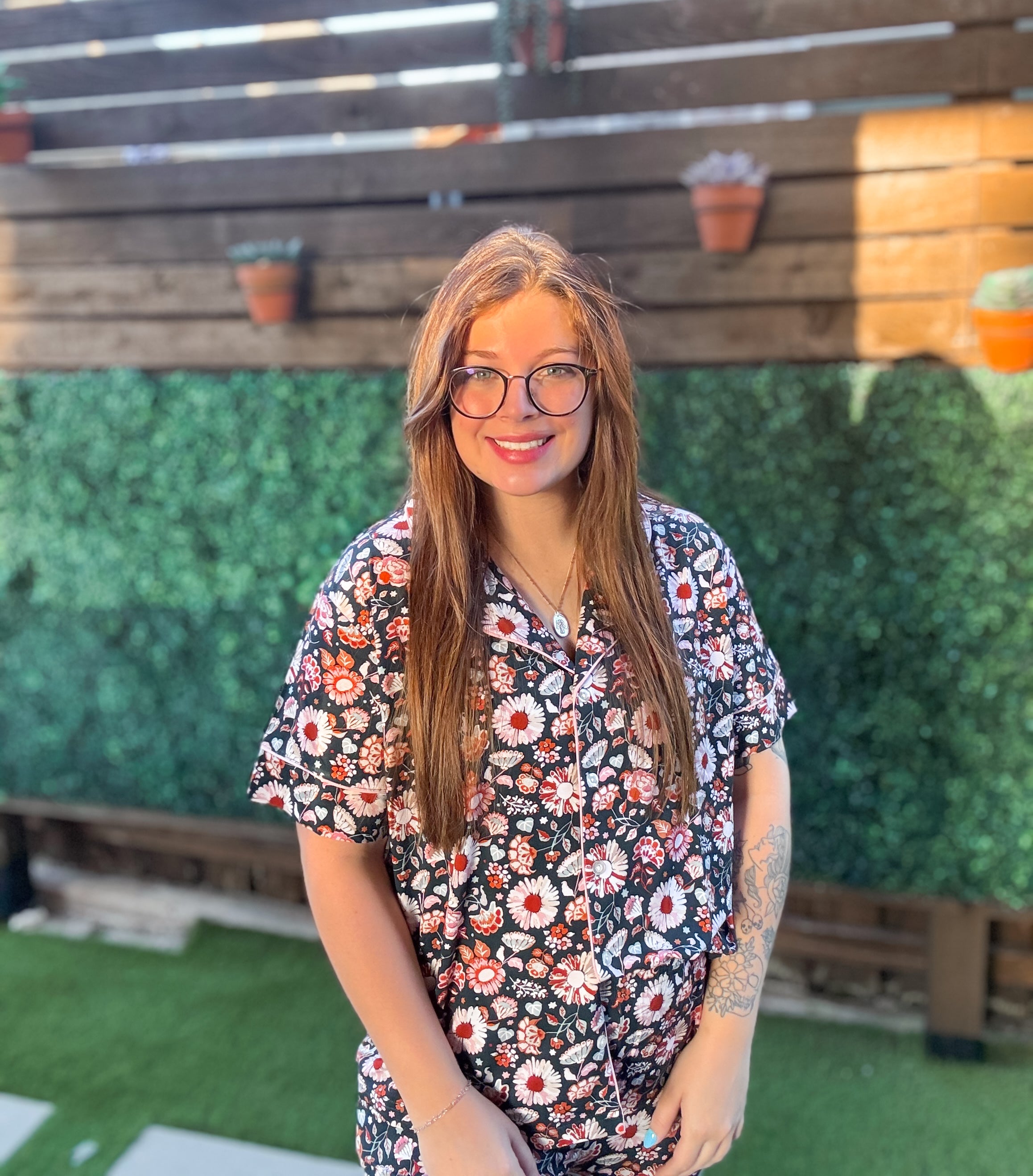 Emersyn Floral Womens Pant Set