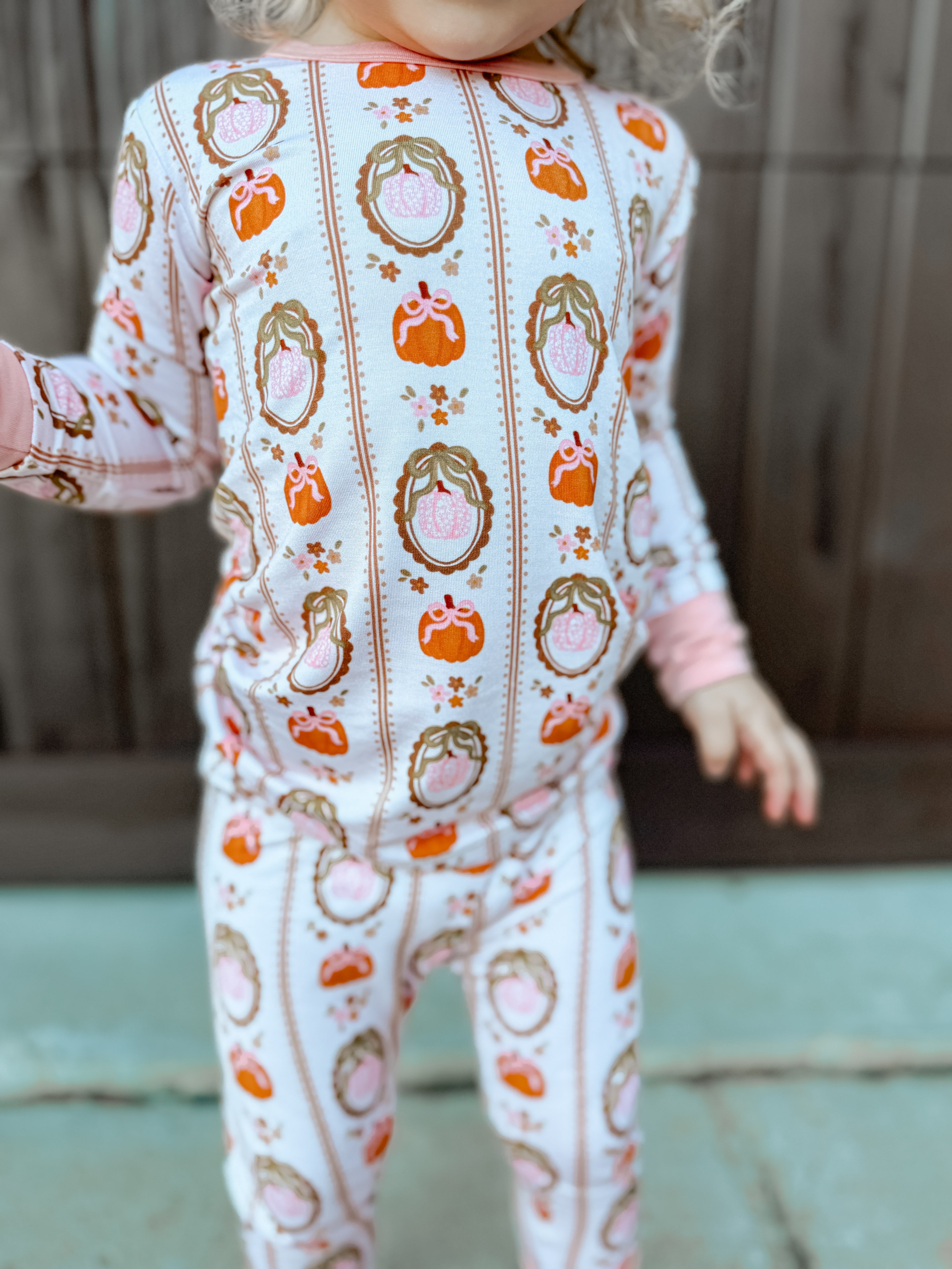 Coquette Pumpkins Two Piece Set